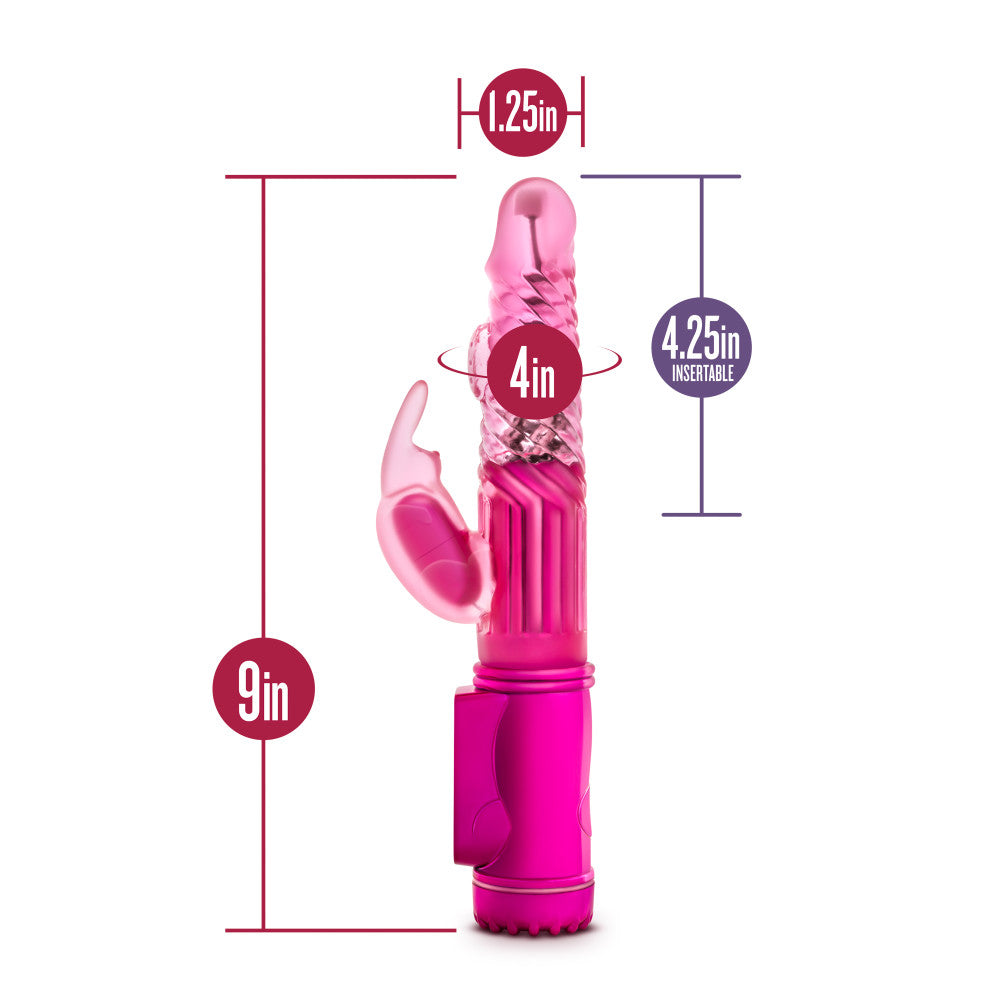 Sexy Things By Blush® | Romping Rabbit Fuchsia -Inch Rabbit Vibrator、mySite、bottomscart