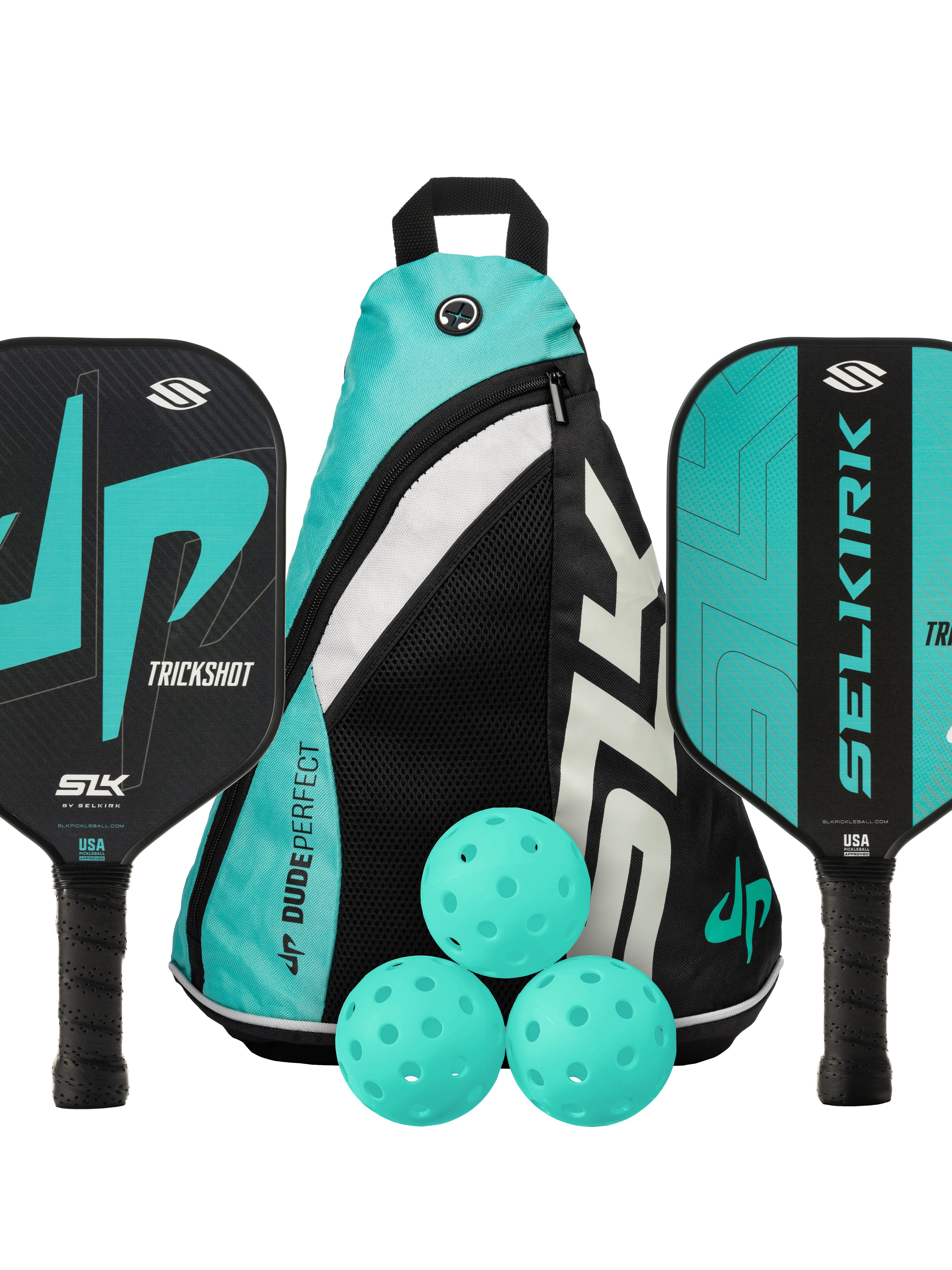 SLK by Selkirk x Dude Perfect - Trickshot Pickleball Bundle、mySite、noshort