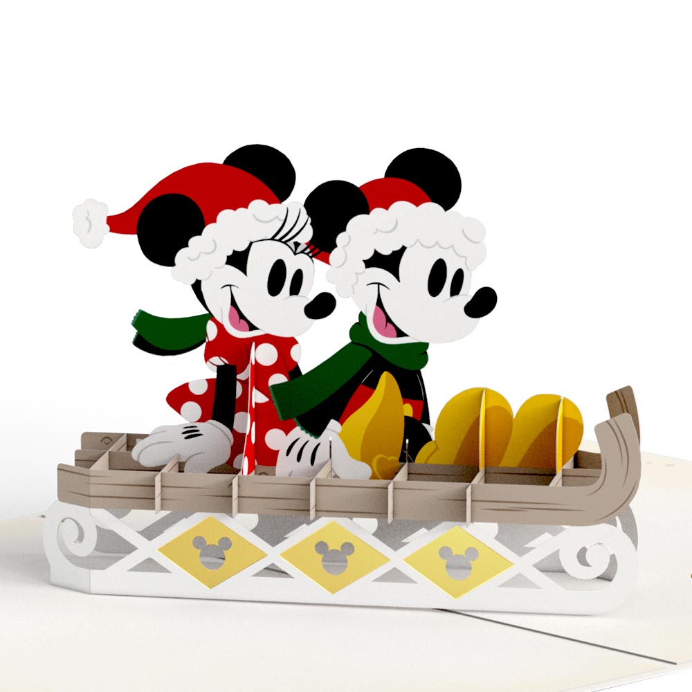 Disney's Mickey Mouse Oh Joy Christmas Pop-Up Card、mySite、solidvoid