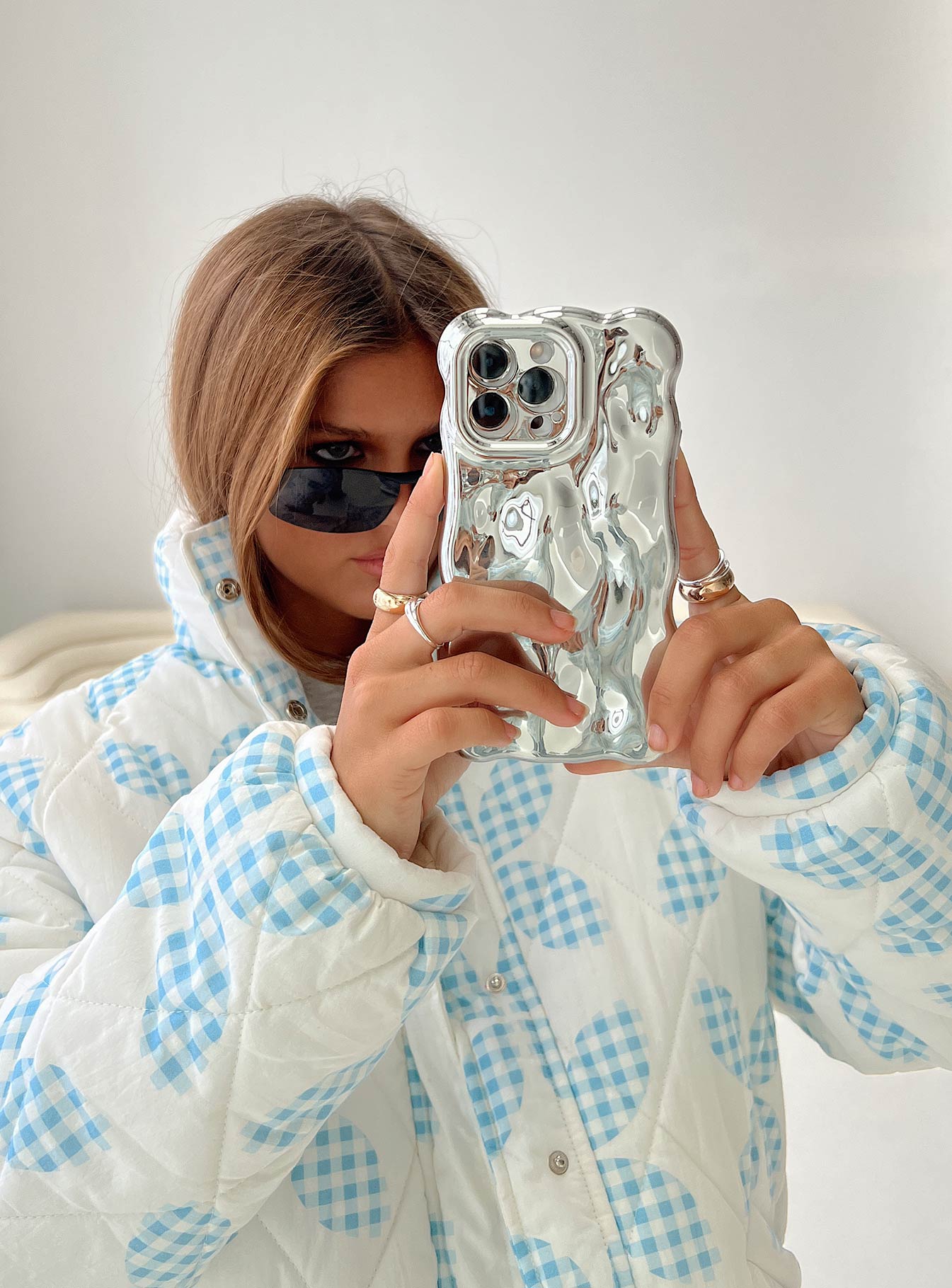 Maceline iPhone Case Chrome、mySite、solidvoid