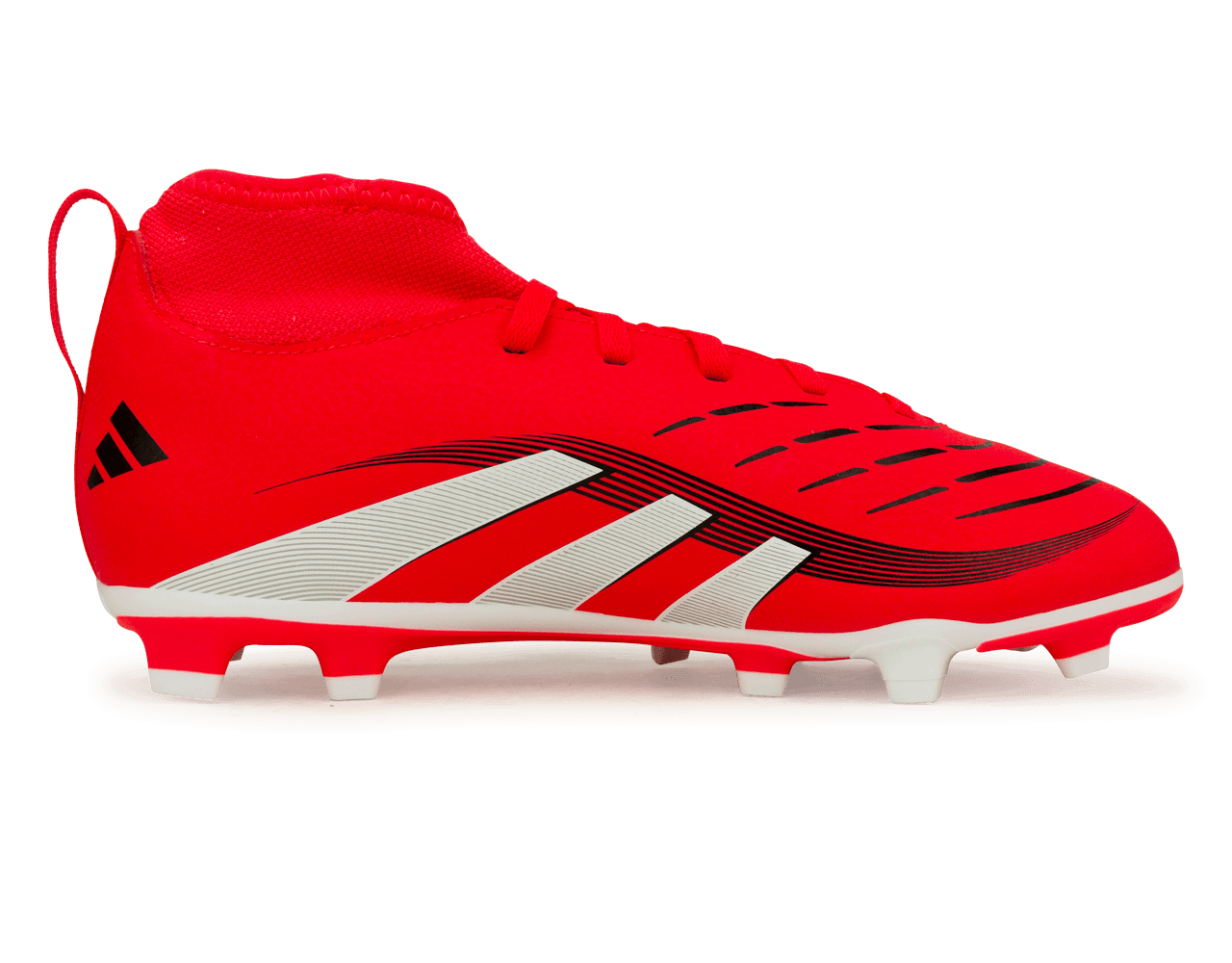 adidas Kids Predator Club Sock FG/MG Red/White/Black、mySite、noshort