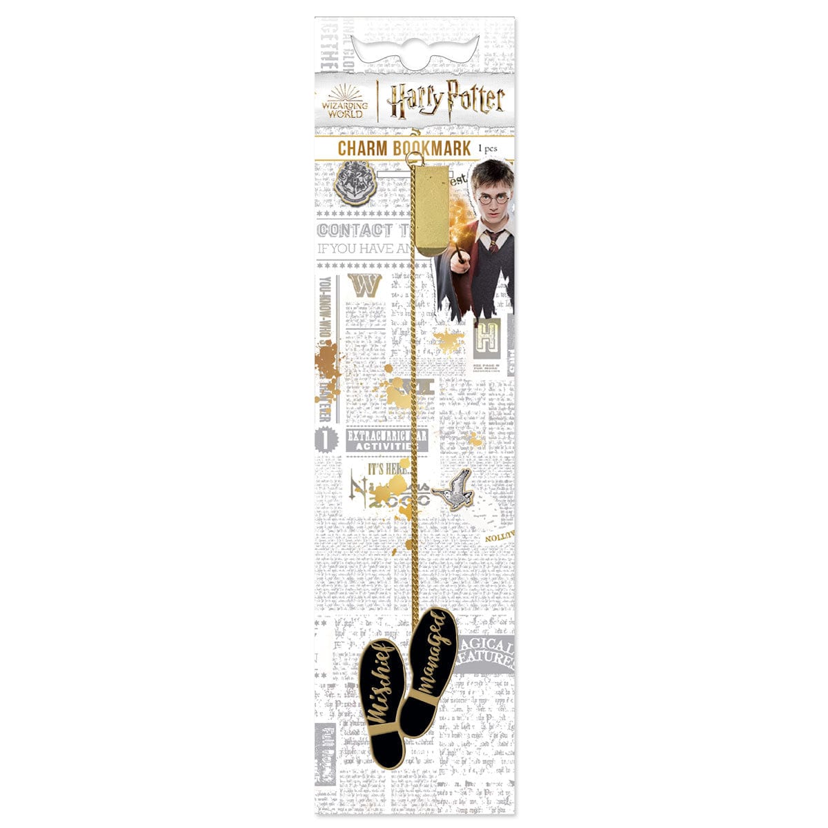  Harry Potter Bookmark - Mischief Managed Charm、mySite、ghnorth