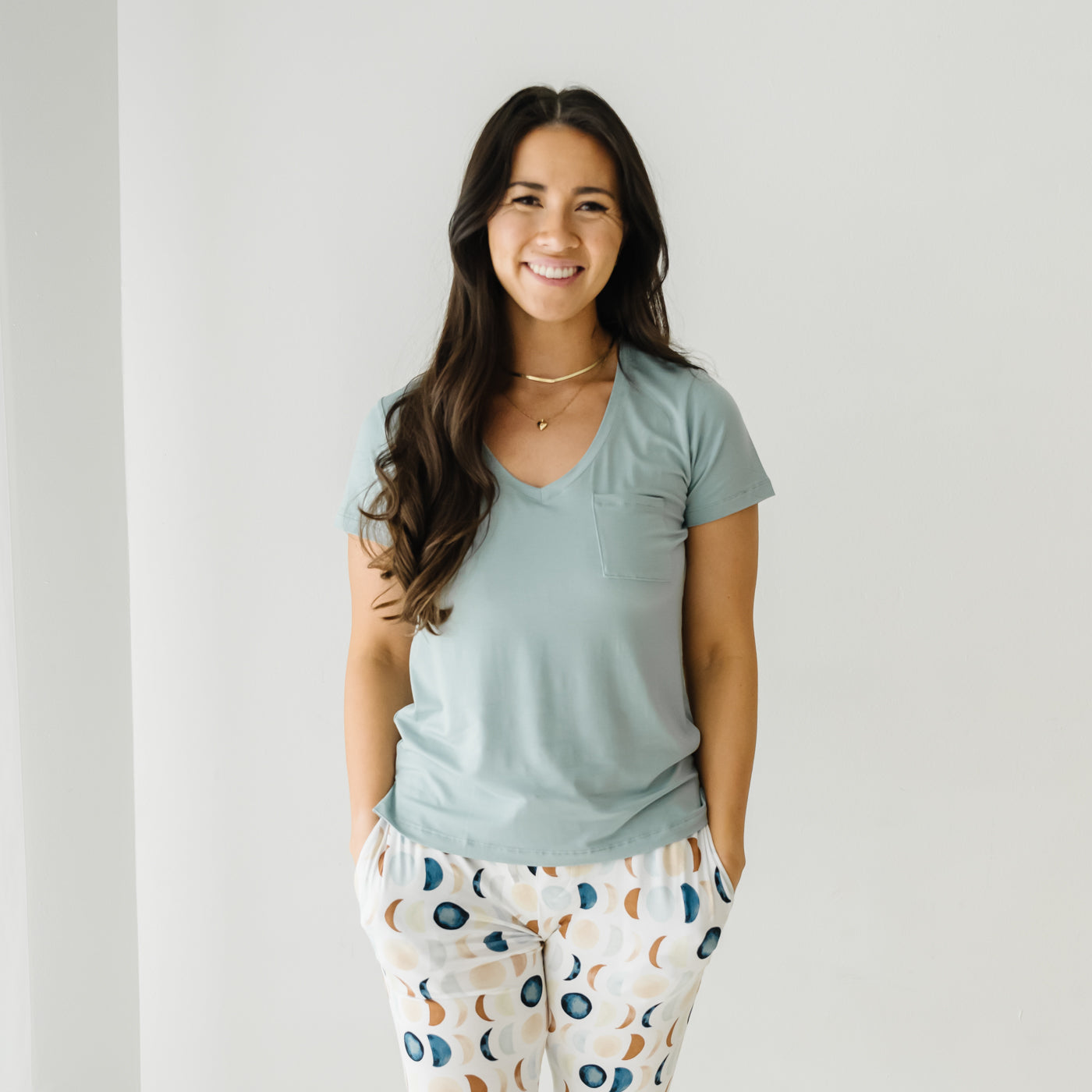 Stormy Women's Perfect Pocket Tee、mySite、g9winljtr