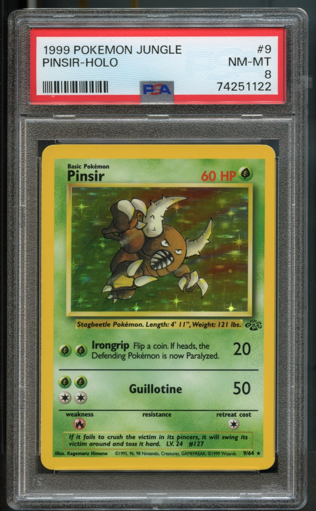 Pinsir #9 PSA 8 Jungle、mySite、waistdrama