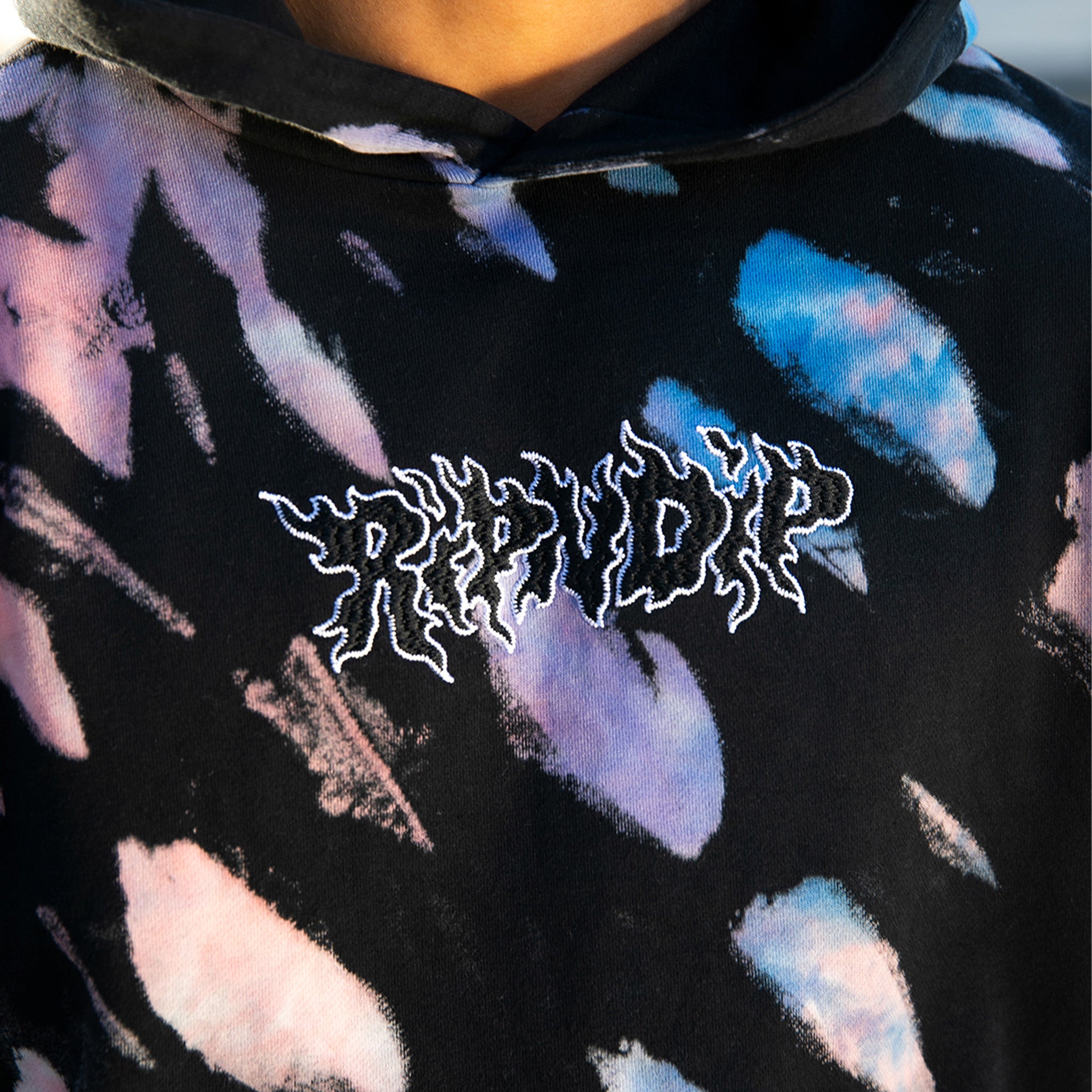  Blaze Hoodie (Black/Peach/Purple Tie Dye)、mySite、merchandisen