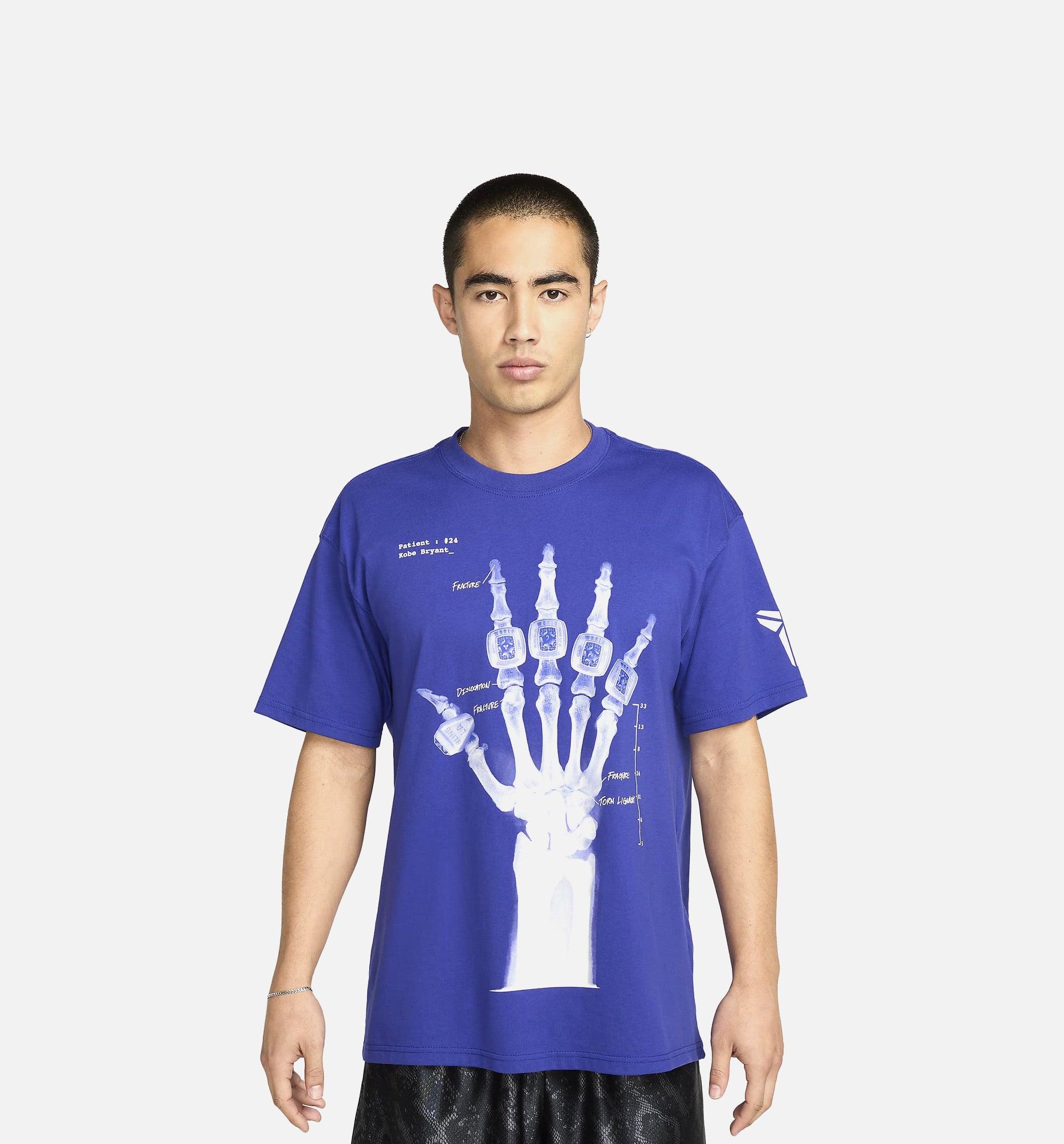 Kobe X Ray Mens Short Sleeve Shirt - Purple、mySite、dreamappss