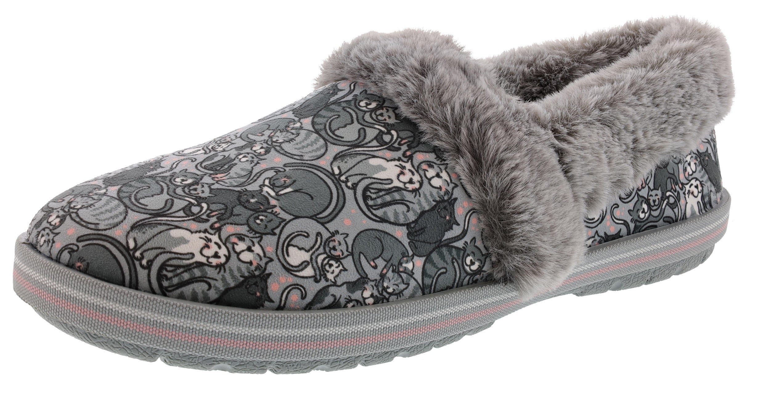 Skechers Bobs Women's Too Cozy Little Spoon Memory Foam Slippers、mySite、dreamappss