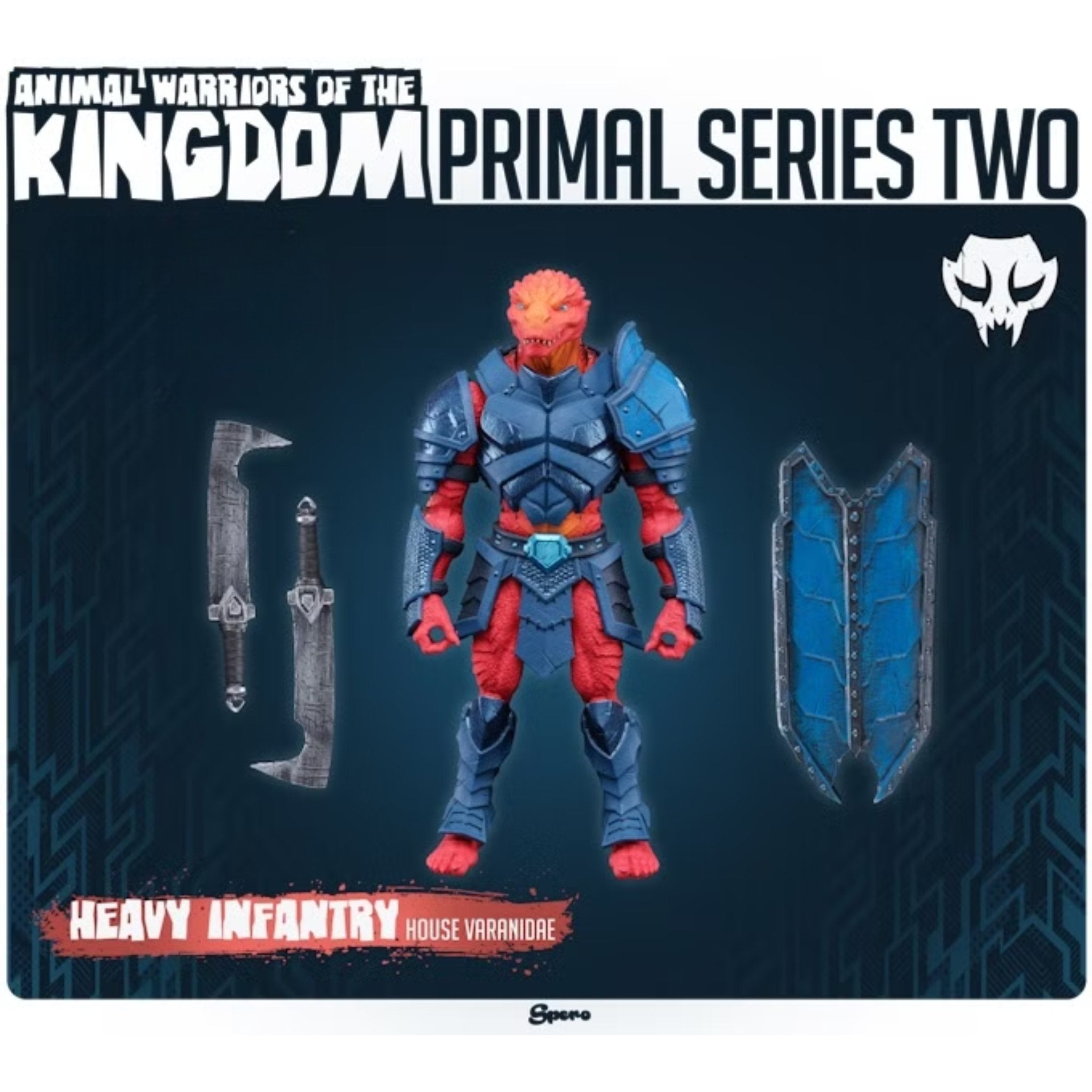 Animal Warriors of The Kingdom Primal Collection Series 2 House Varanidae Heavy Infantry、mySite、hgirdovlk