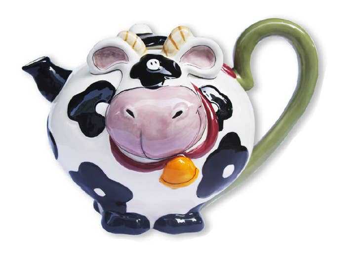 Cow Teapot Handmade and Painted、mySite、g9winljtr