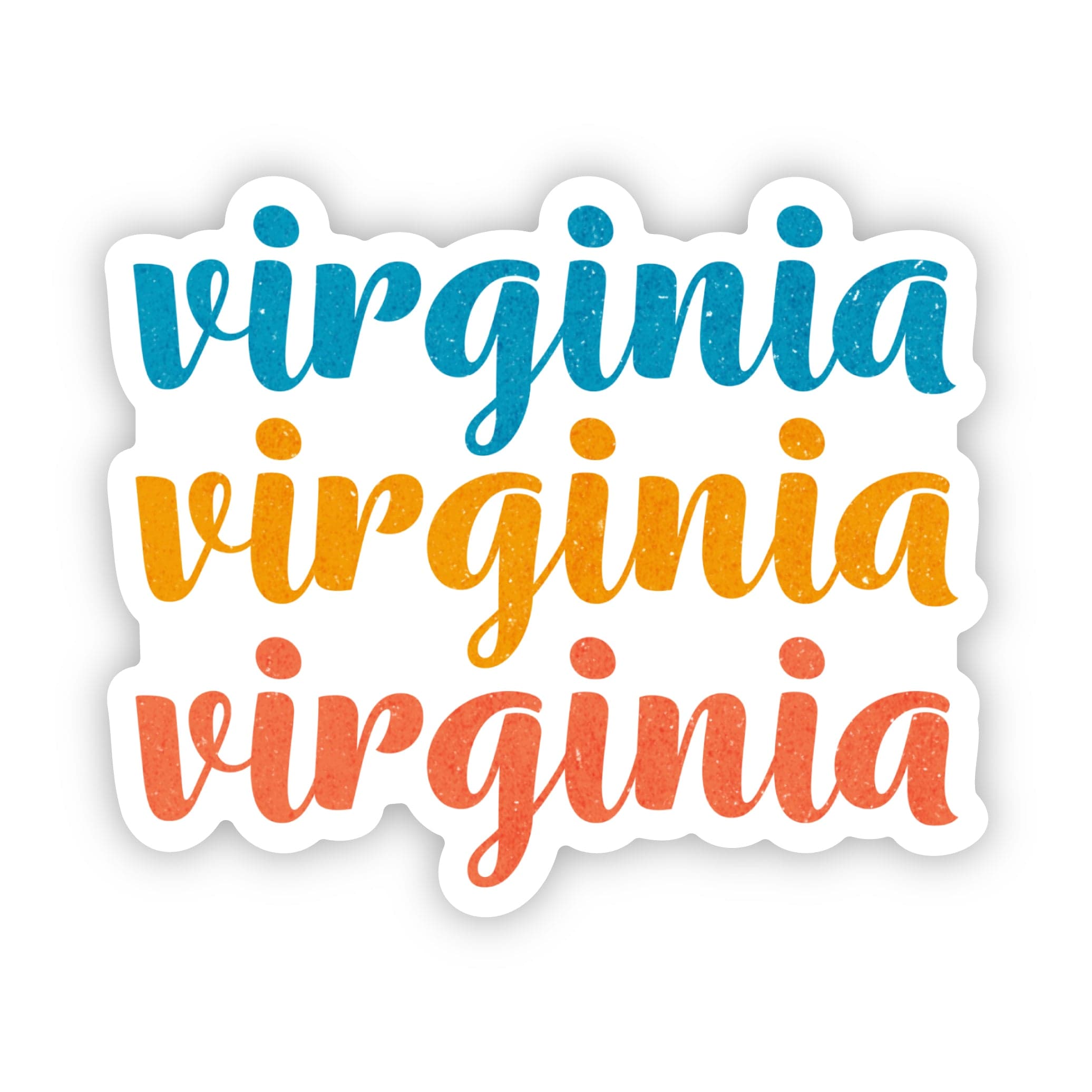  Virginia Text Sticker、mySite、ghnorth