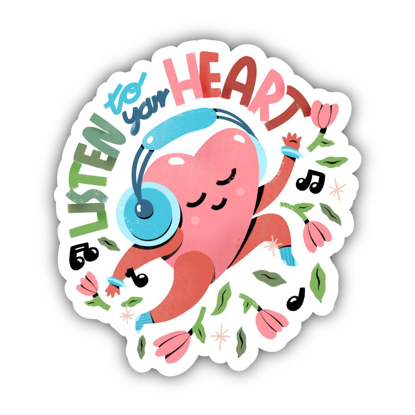  Listen to Your Heart Music Sticker、mySite、elrpsem3k