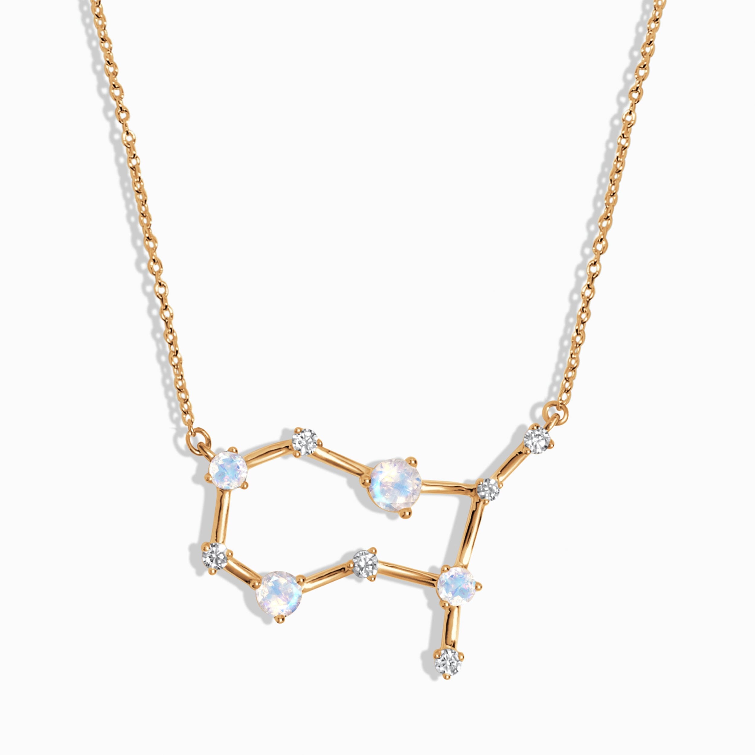 Moonstone Necklace - Gemini Zodiac Constellation、mySite、hinf8tx79