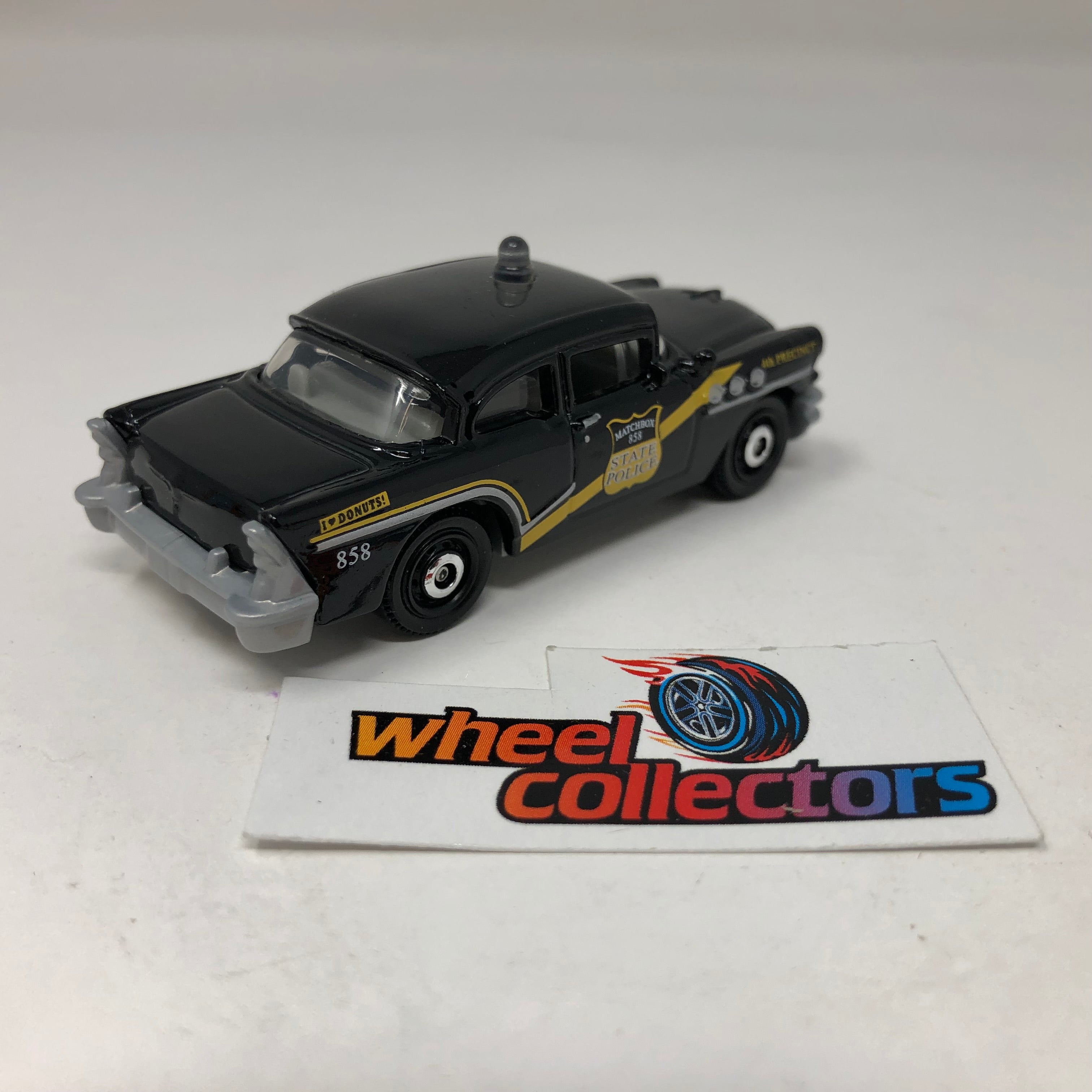 1956 Buick Century Police * Black * Matchbox Loose 1:64 Scale、mySite、hgirdovlk