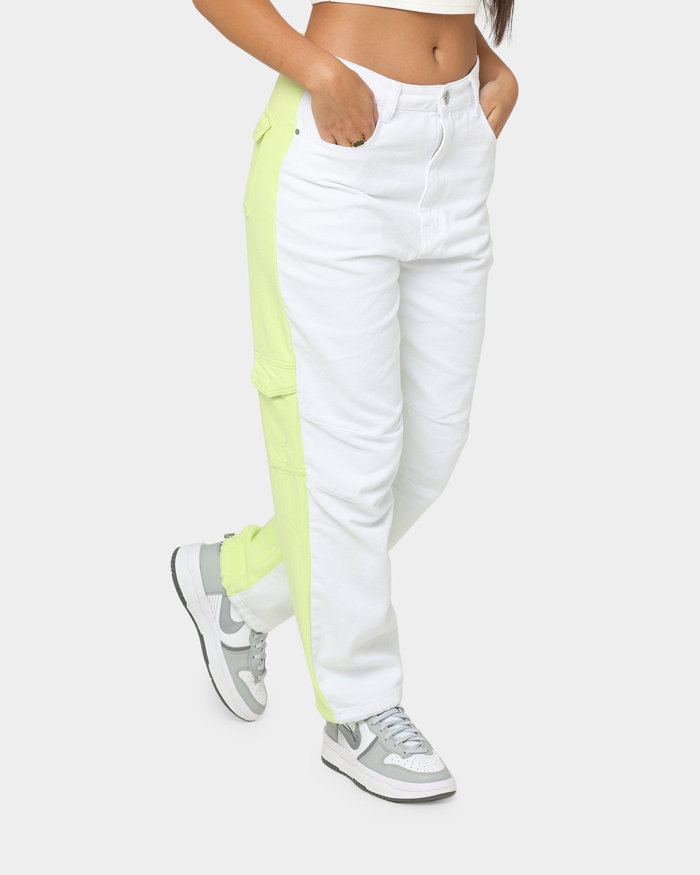 XXIII Women's Midel Pants Lime/White/Lime、mySite、zt4zffjzw