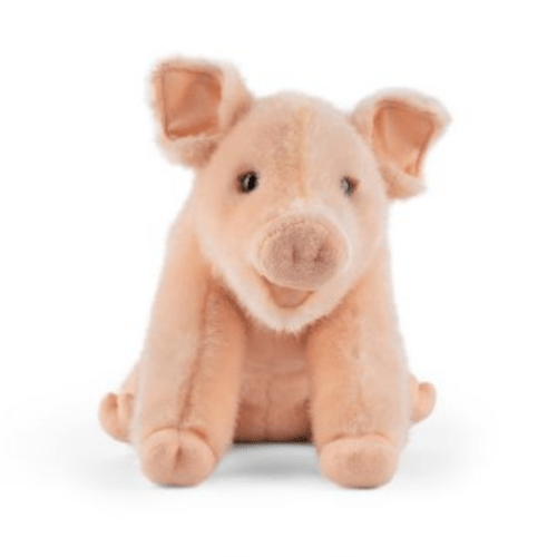 SITTING PIGLET WITH SOUND 20CM by Living Nature、mySite、g9winljtr