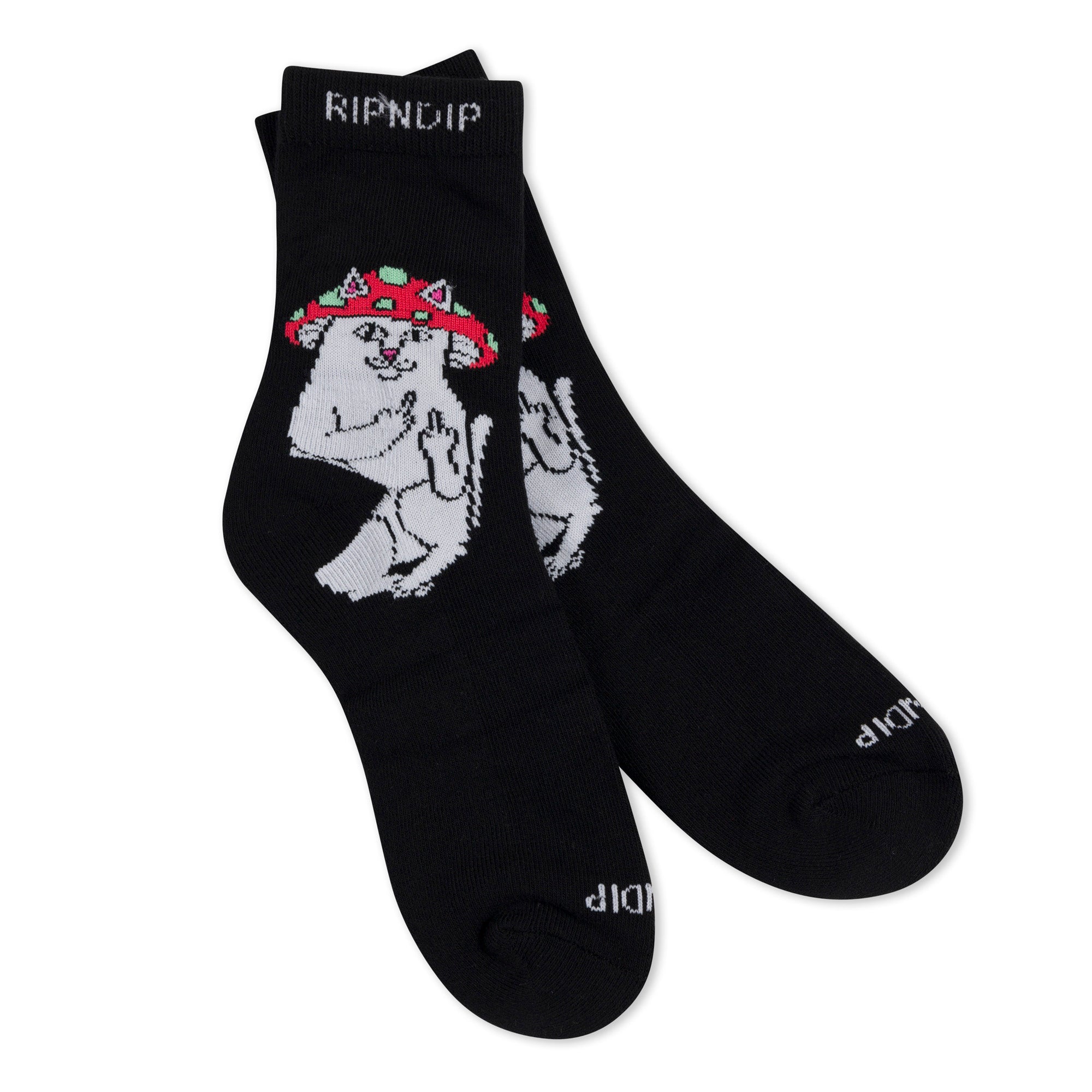  Lord Shroomy Mid Socks (Black)、mySite、merchandisen