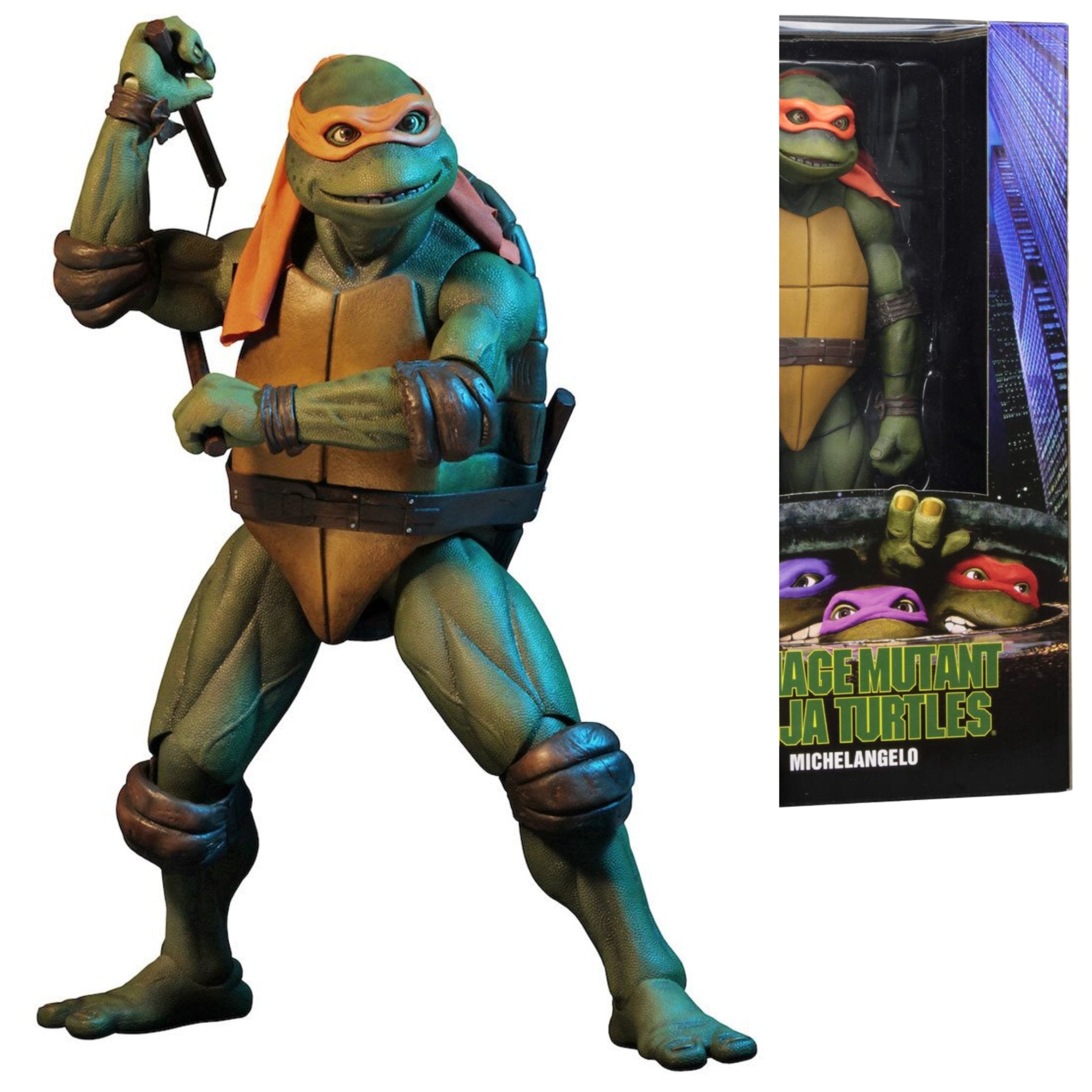 NECA Teenage Mutant Ninja Turtles 1990 Movie Michelangelo (1:4 Scale)、mySite、hgirdovlk