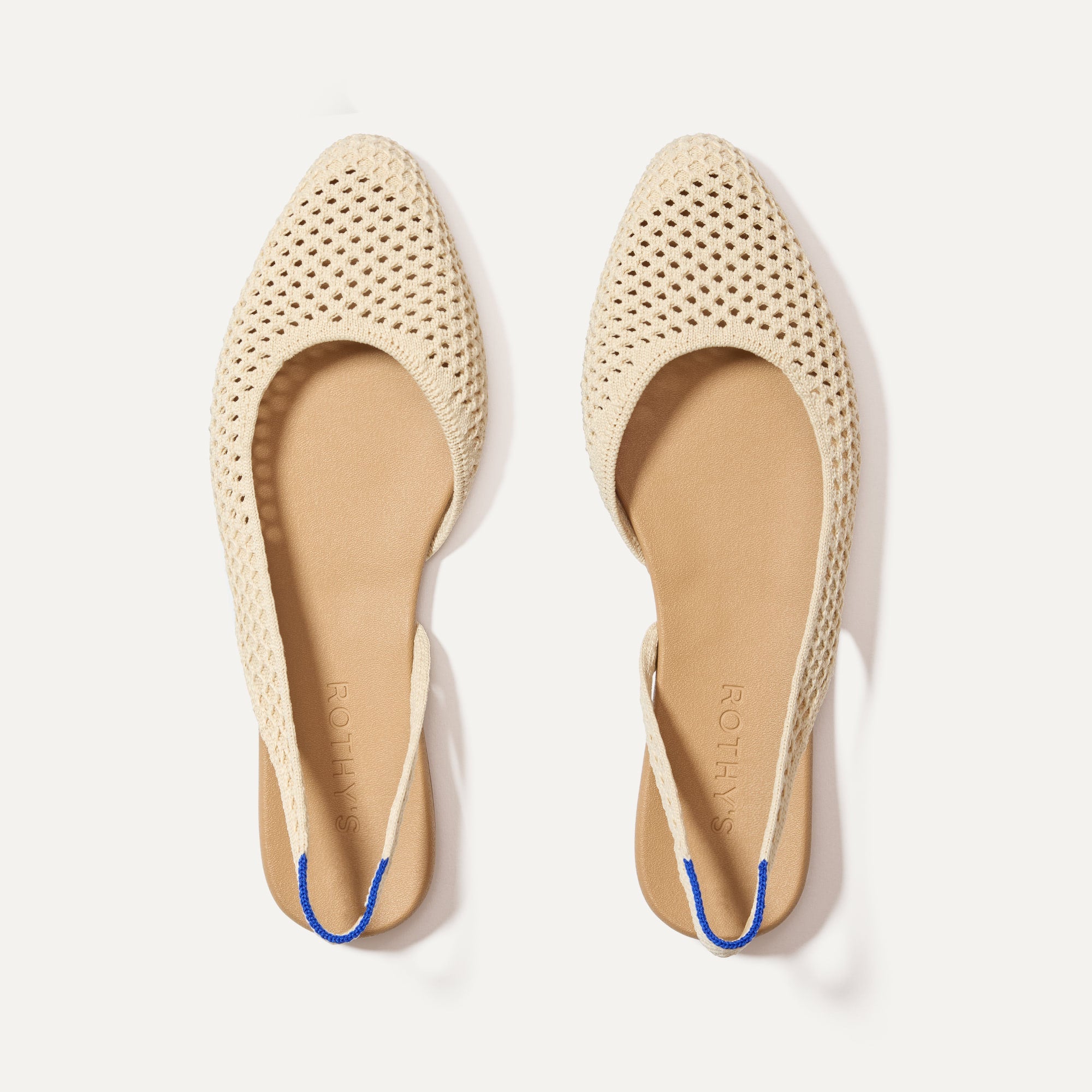  The Almond Slingback - Off White Mesh、mySite、preschool7hills