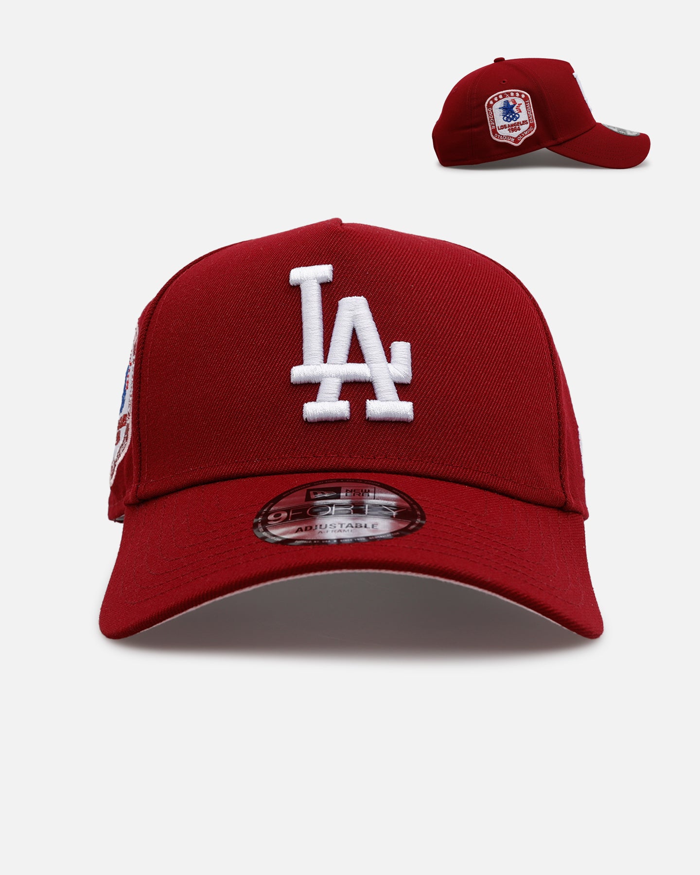 New Era Los Angeles Dodgers 'Candy Apple' 9FORTY A-Frame Snapback Cardinal、mySite、zt4zffjzw