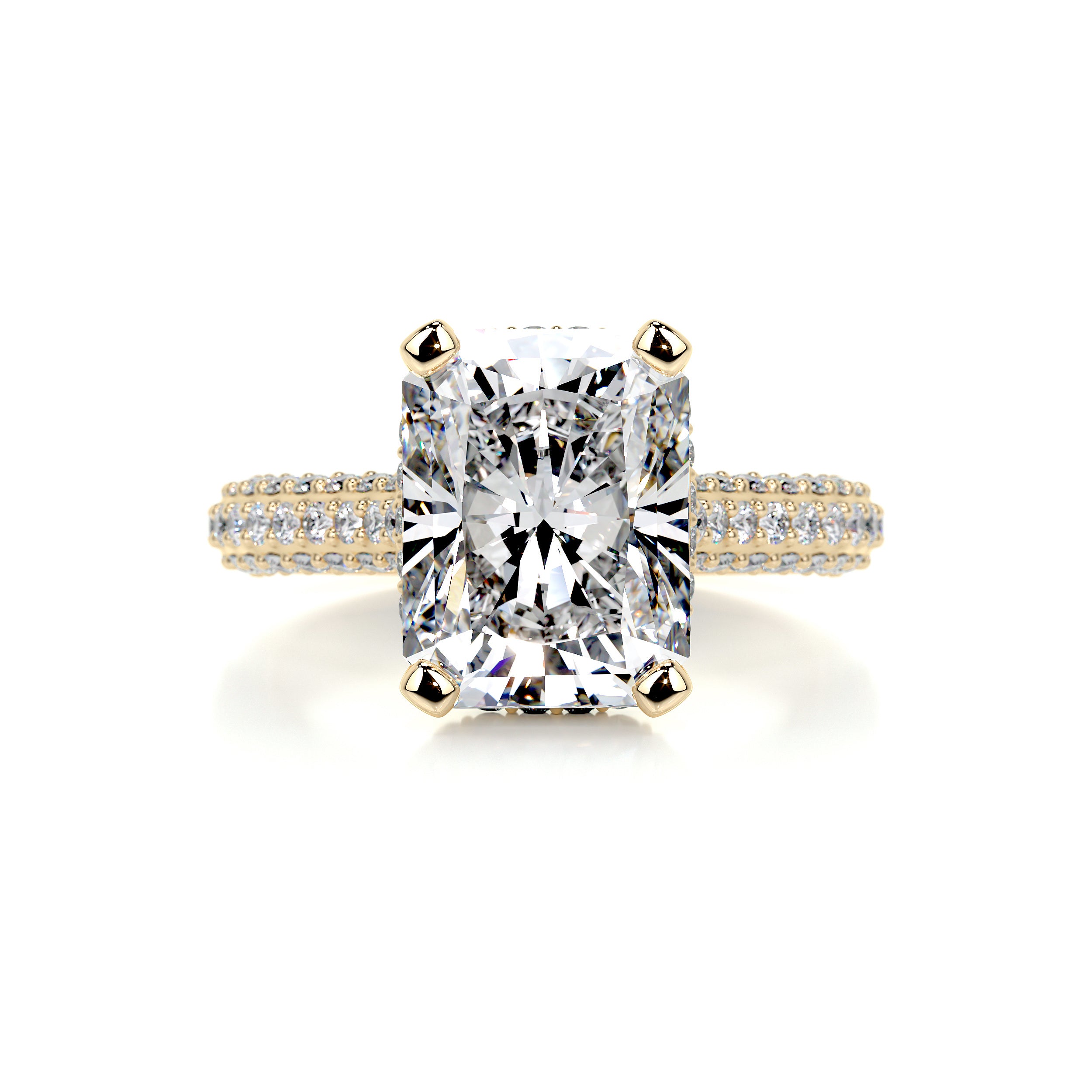 Joana Diamond Engagement Ring -18K Yellow Gold、mySite、hinf8tx79