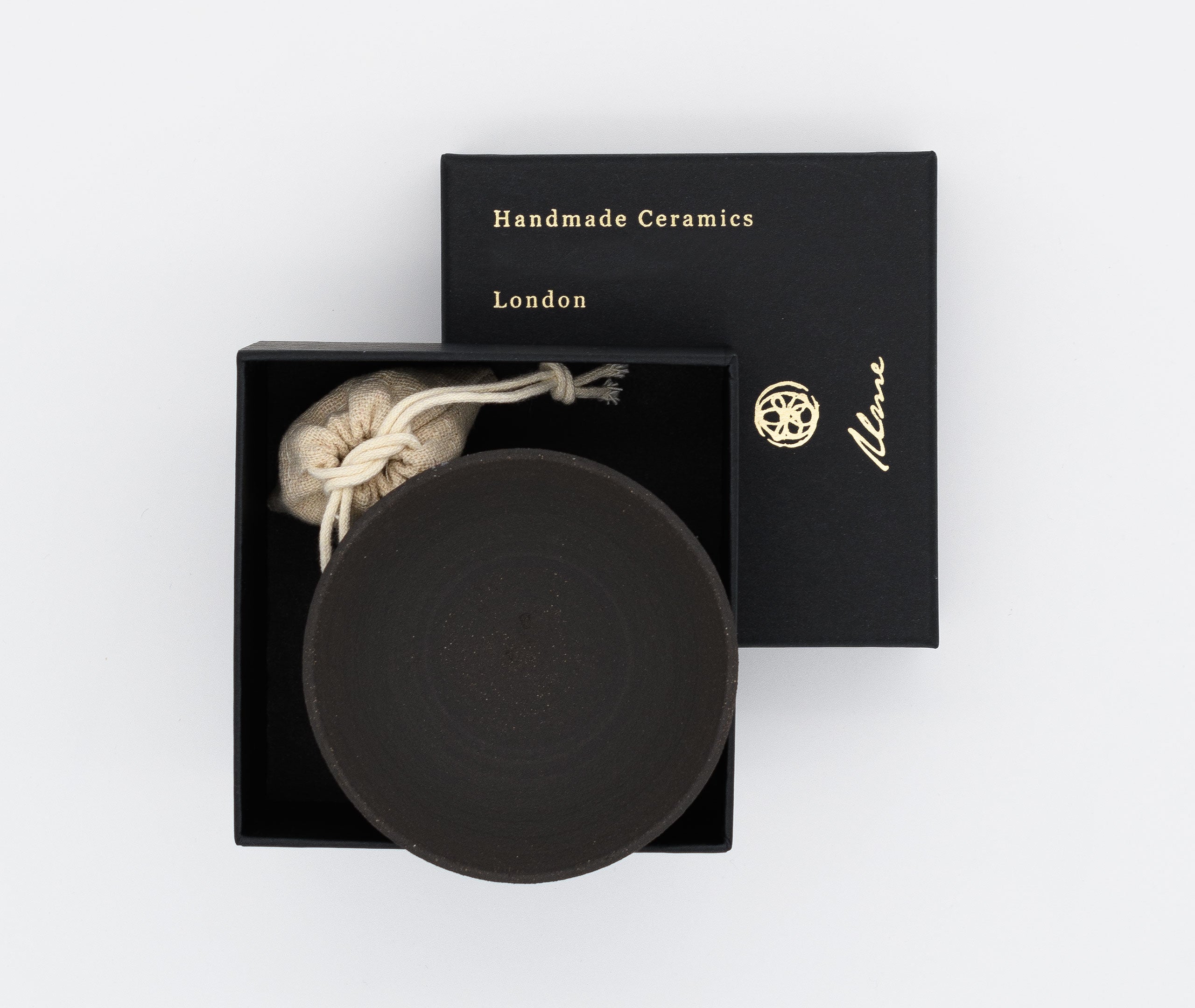 Shibui Raw Black Stoneware Incense Holder、mySite、topwebapps