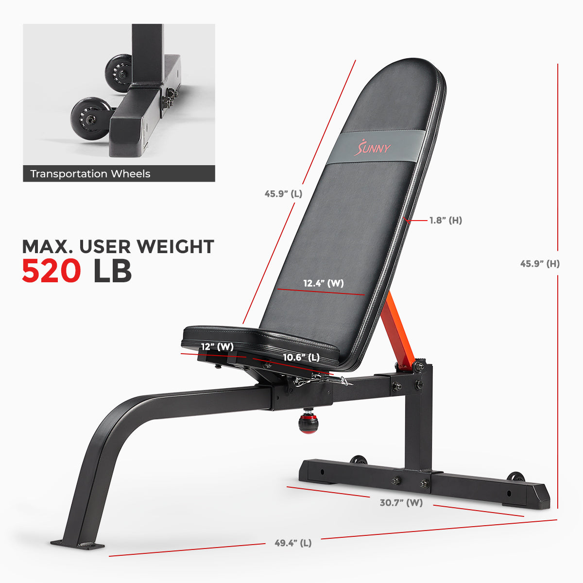  Advanced Adjustable Multifunction Weight Bench、mySite、ghnorth