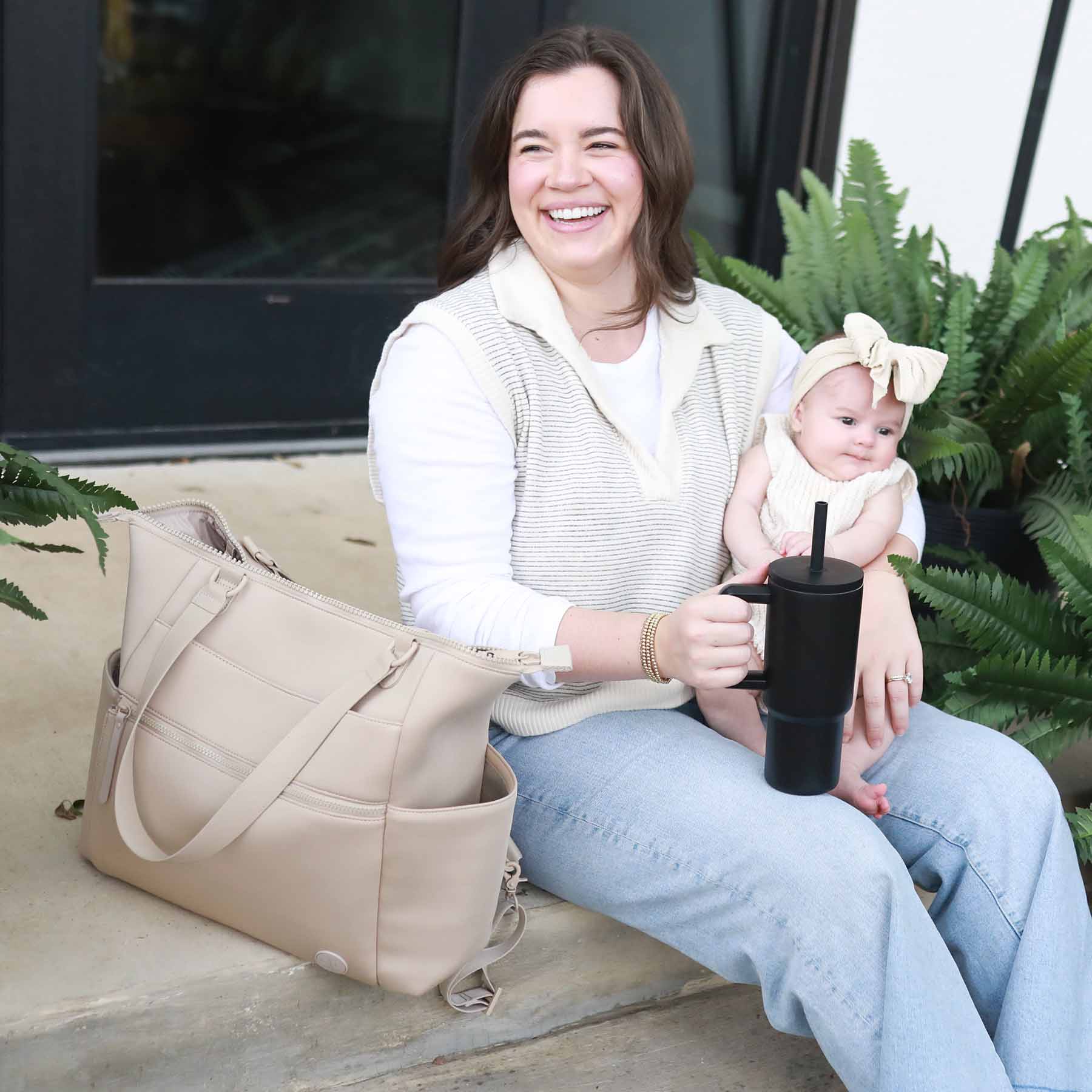  Lane Convertible Diaper Bag Tote | Sand、mySite、layawaytickets