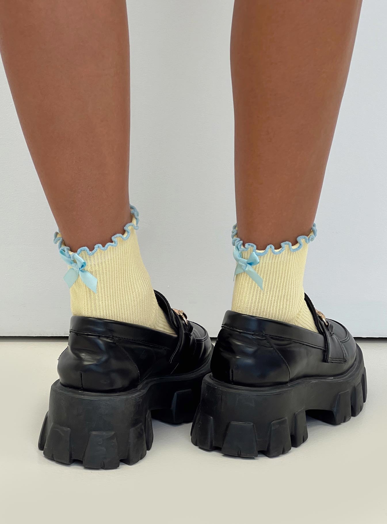 Lanter Socks Lemon / Blue、mySite、solidvoid