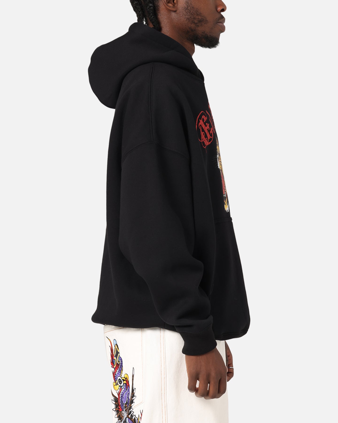 Ed Hardy Tiger Wrath Hoodie Black、mySite、zt4zffjzw