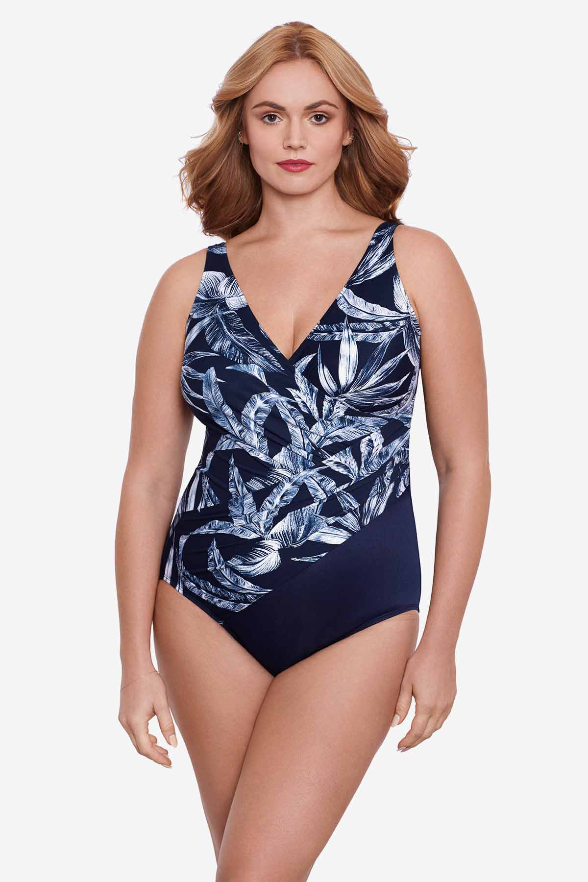  Plus Size Oceanus One Piece in Tropica Toile、mySite、justintrudeaud