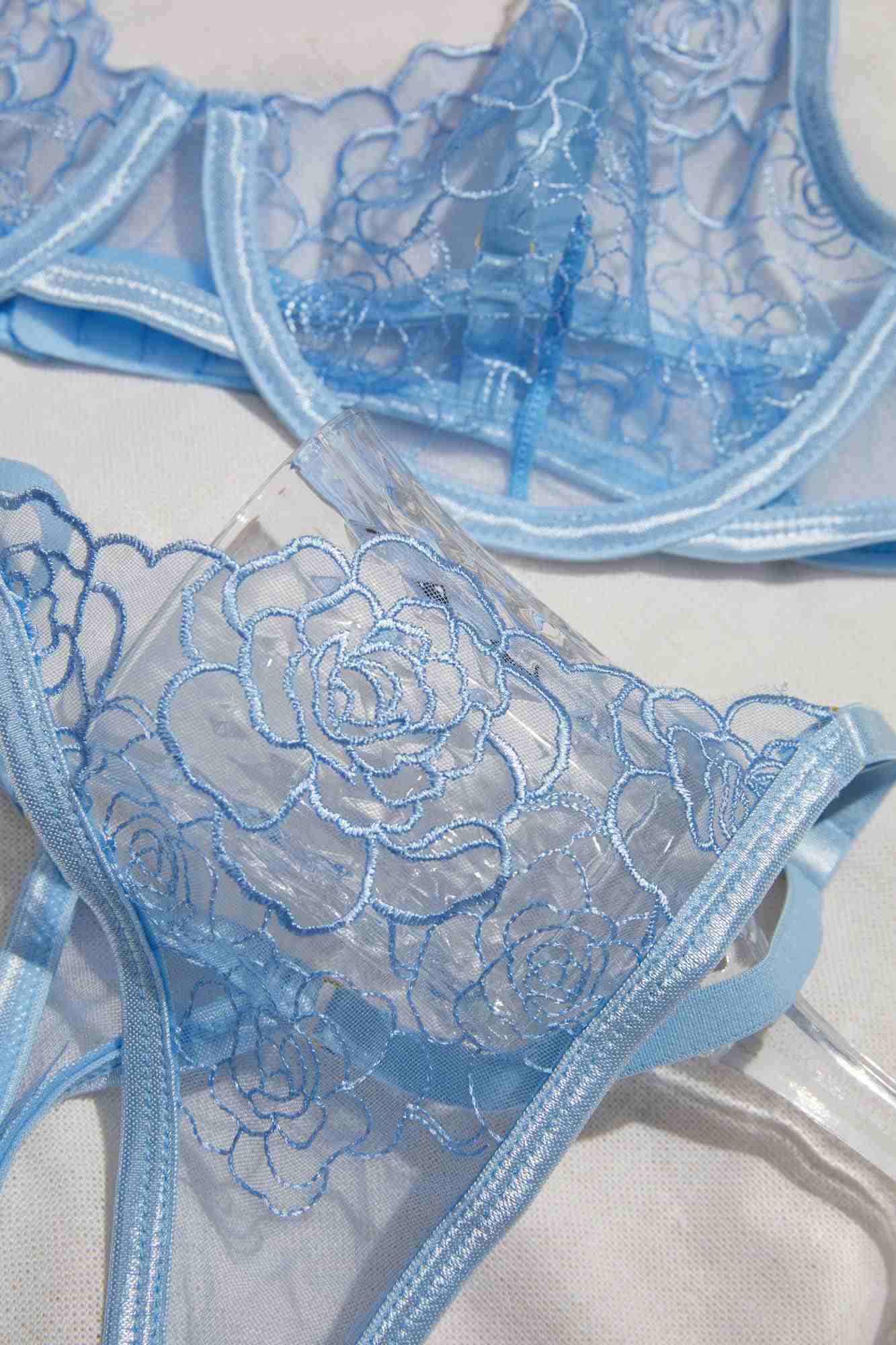 Sheer Lingerie in Blue、mySite、bengalsvssteelers