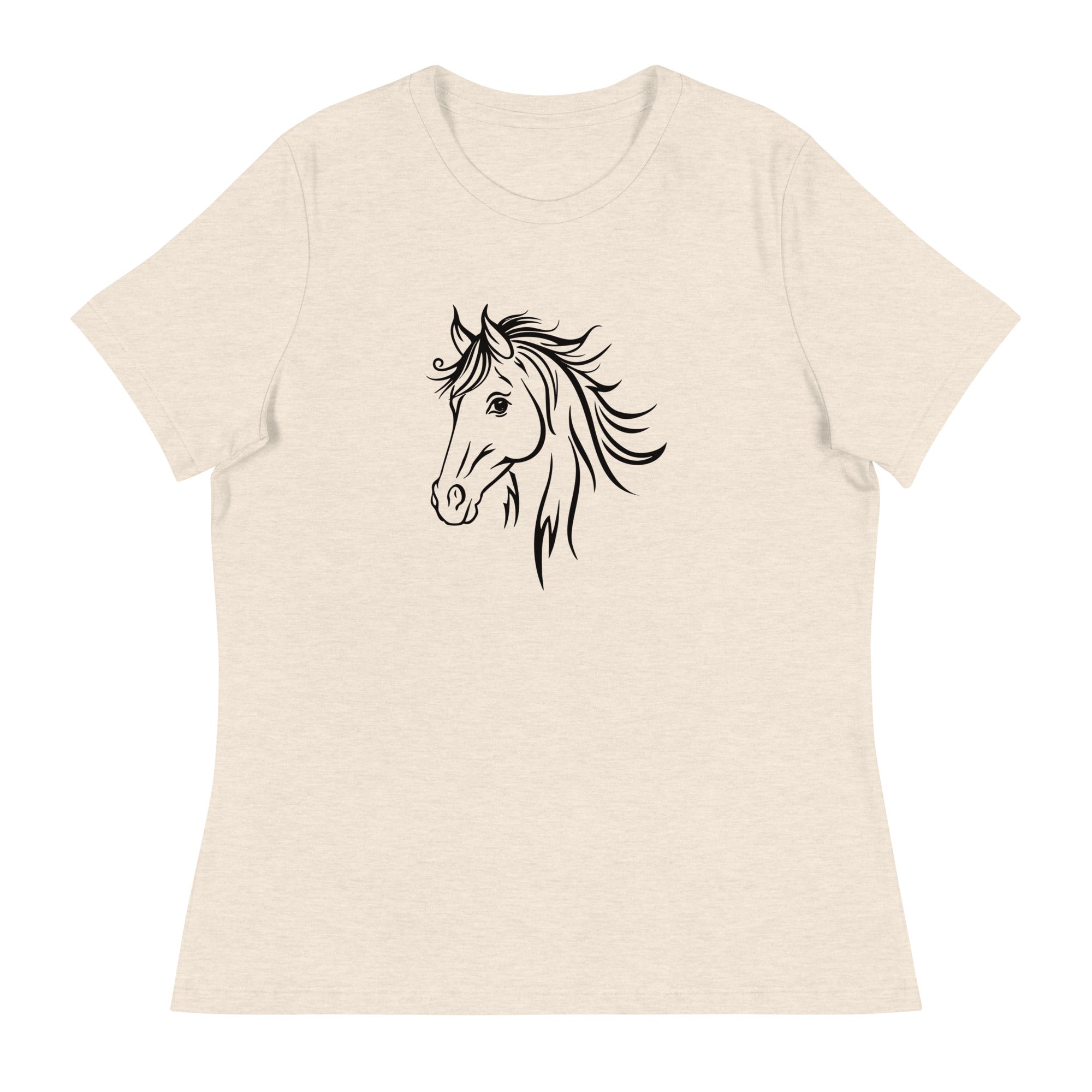 Happy Horse Women's Relaxed T-Shirt、mySite、camillekostekn