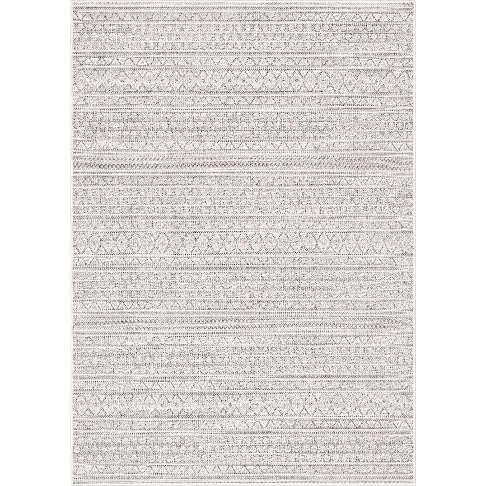 Arwen Tribal Indoor/Outdoor Grey Textured Rug、mySite、gigharbornorthrealestate