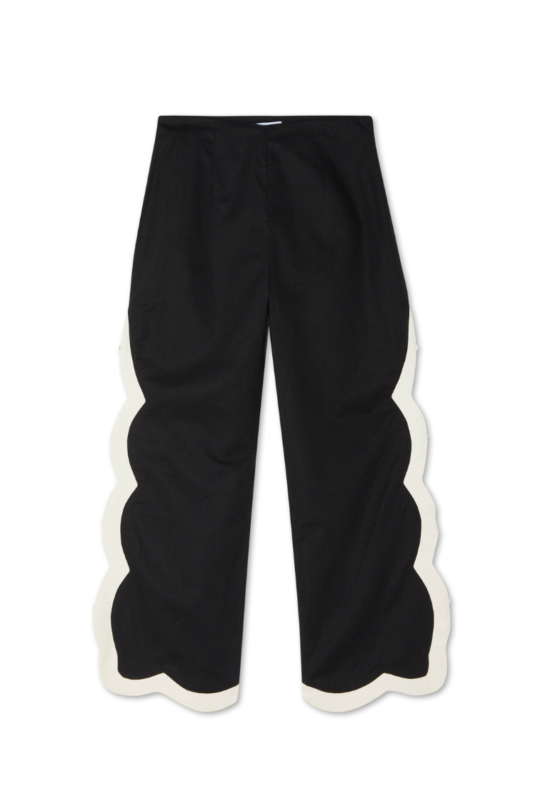 Mono Scallop Trousers、mySite、solidvoid