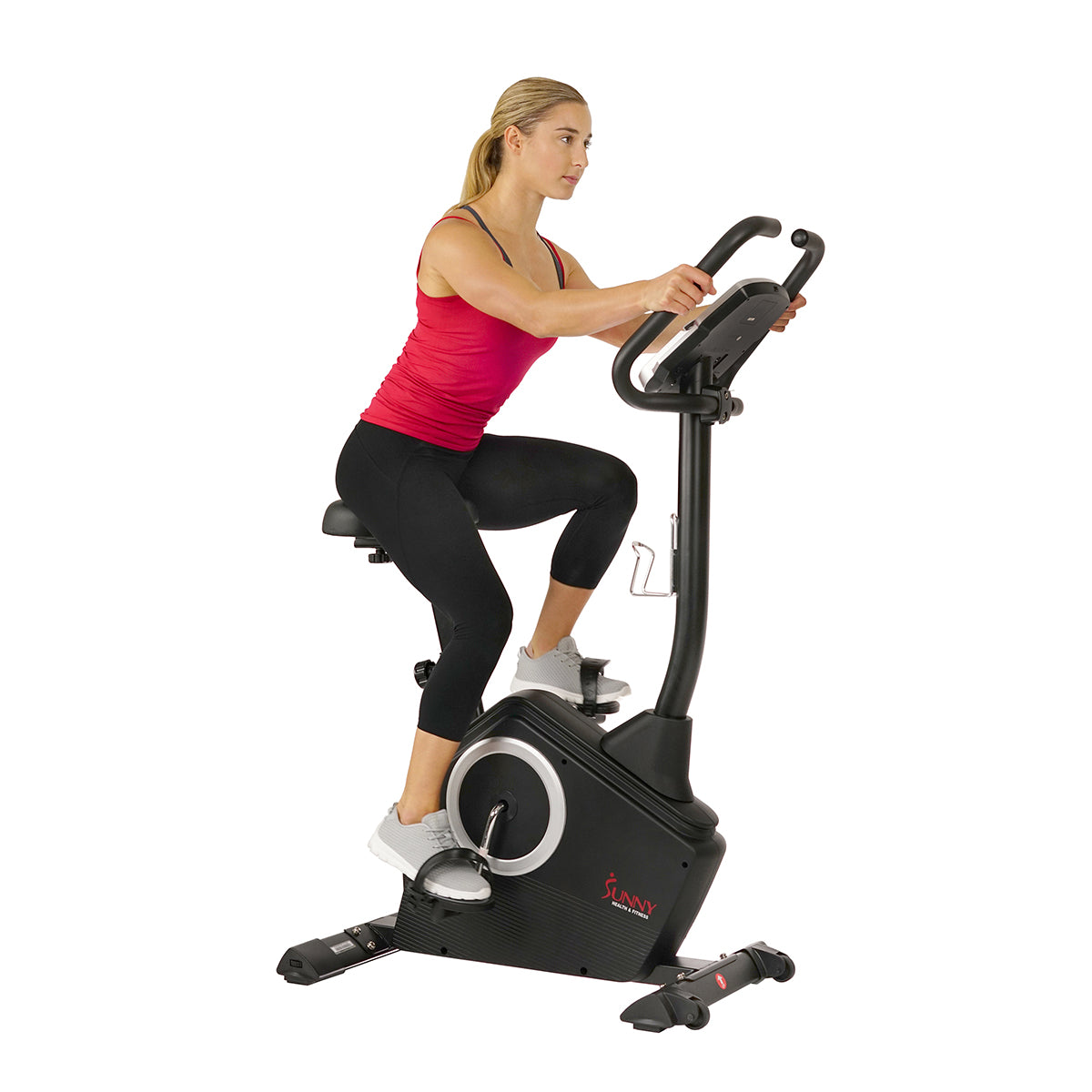  Magnetic Upright Programmable Exercise Bike w/ Heart Rate Monitor、mySite、ghnorth