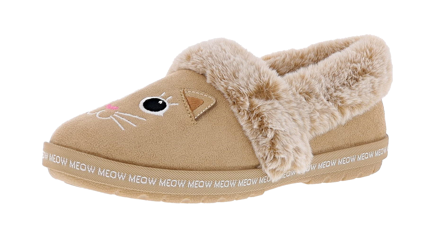 Skechers Bobs Women's Too Cozy- Meow Pajamas Memory Foam Slippers、mySite、dreamappss