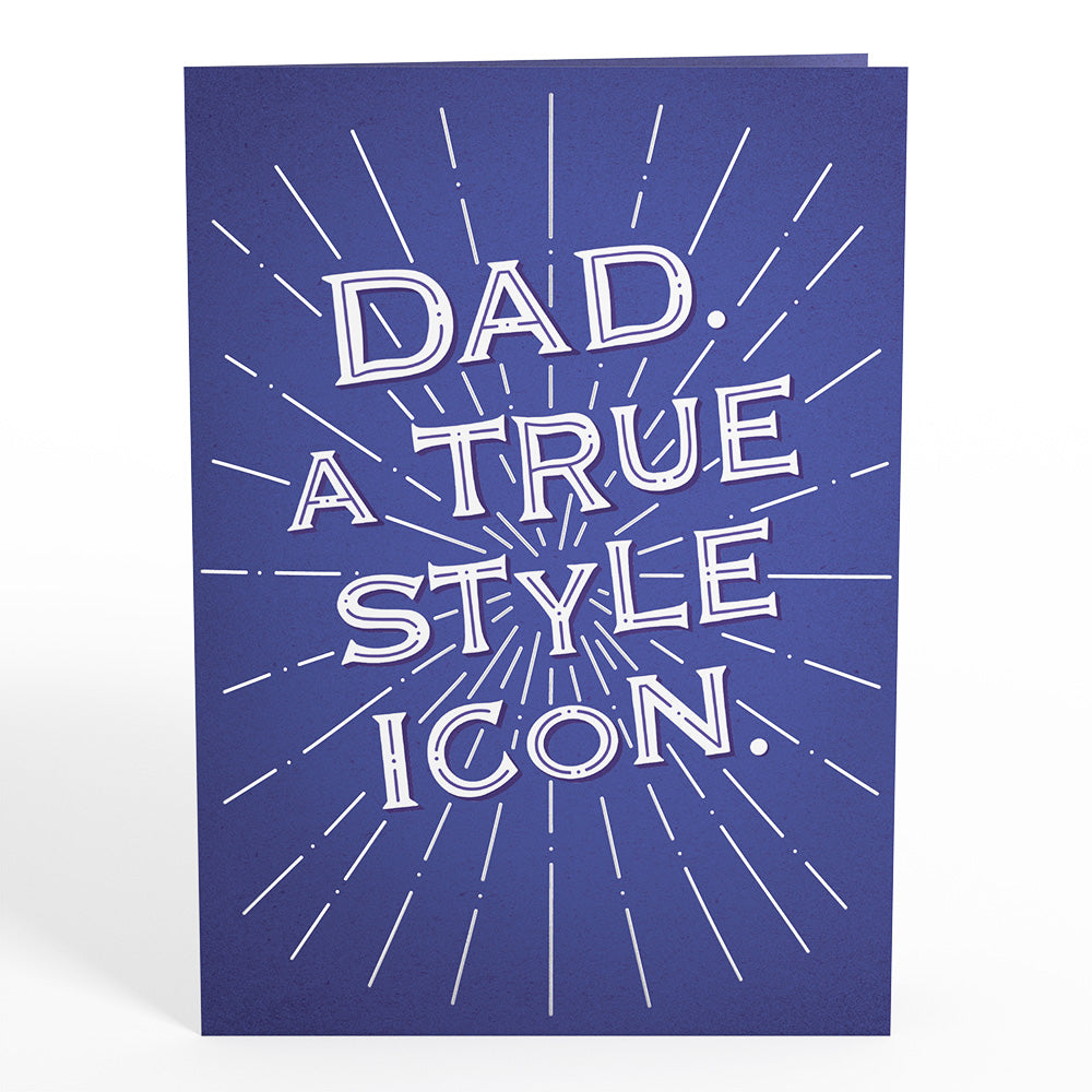 Dad Sneakers Father’s Day Pop-Up Card、mySite、solidvoid