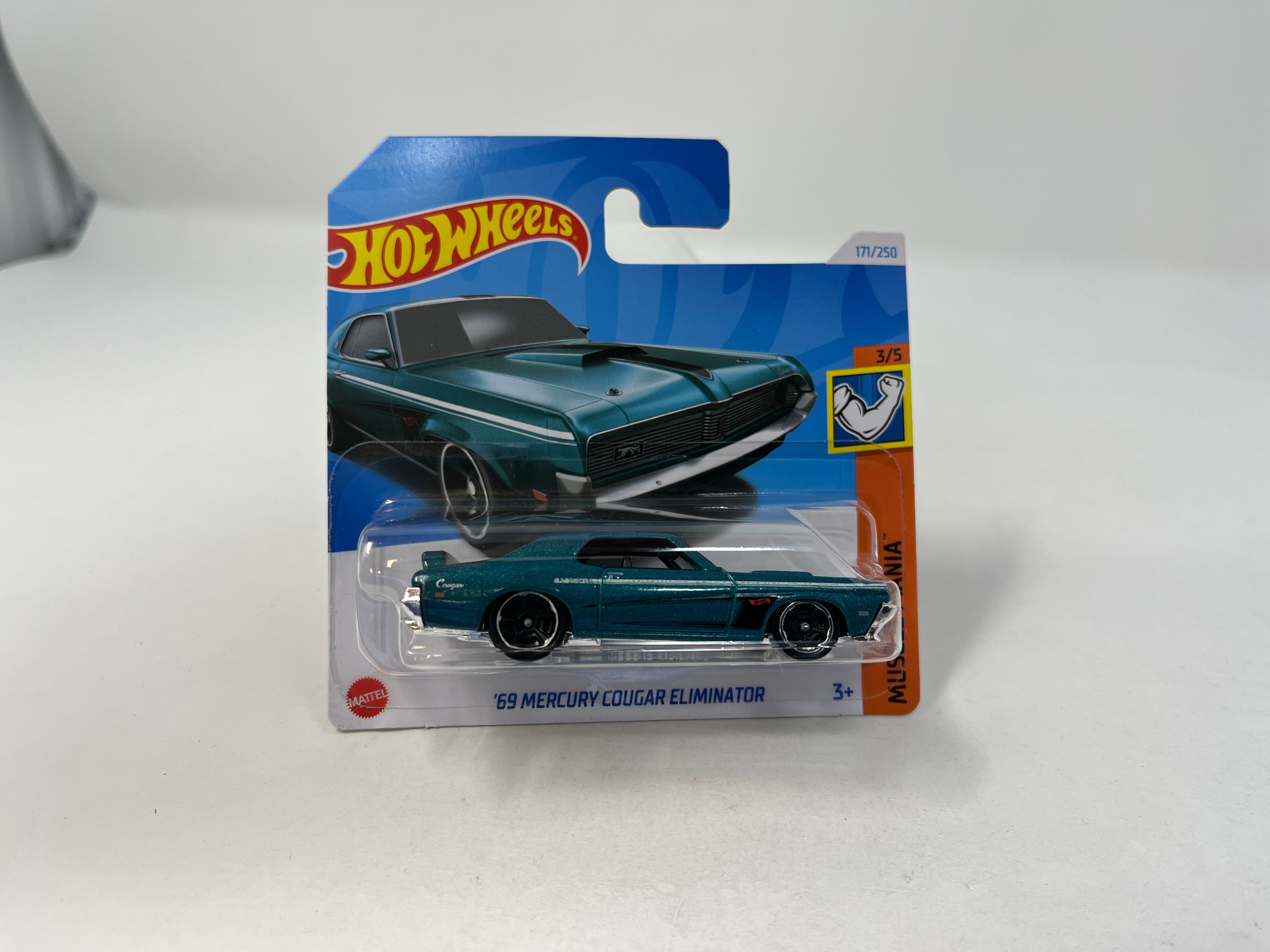 '69 Mercury Cougar Elimator #171 * Green * 2024 Hot Wheels SHORT CARD Case J、mySite、hgirdovlk