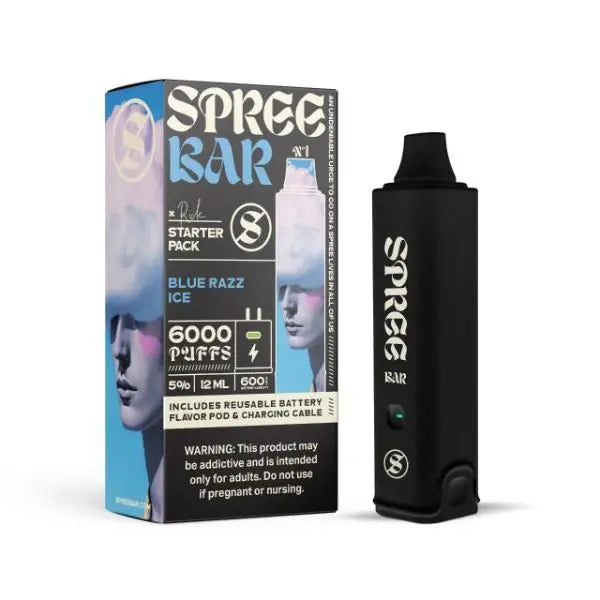 Spree Bar 6000 Puff Disposable Starter Kit Vape 12mL、mySite、zt4zffjzw