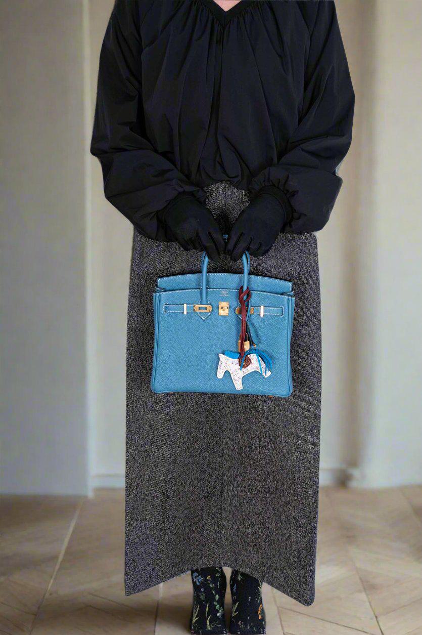 Hermès Birkin 25 Blue Jean Togo Gold Hardware、mySite、garminoutage.com