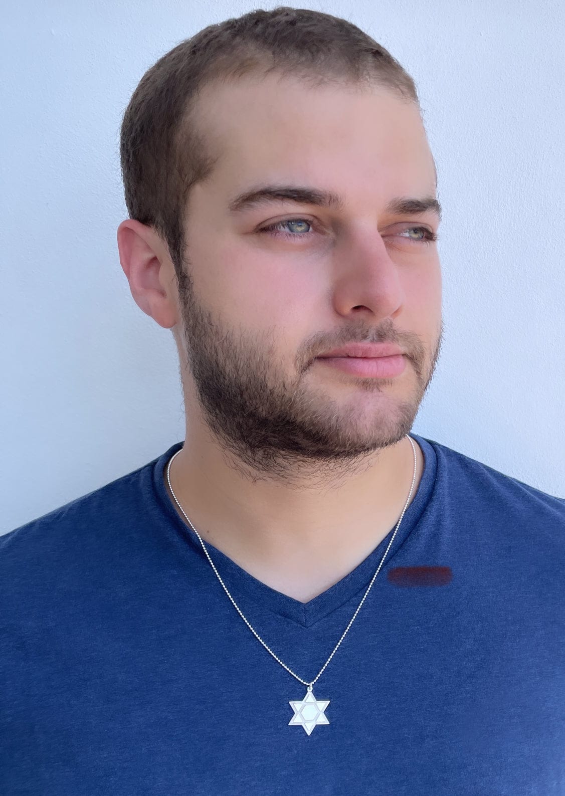 Star of One Magen David Necklace - (Sterling Silver or Gold-Plated)、mySite、topwebapps