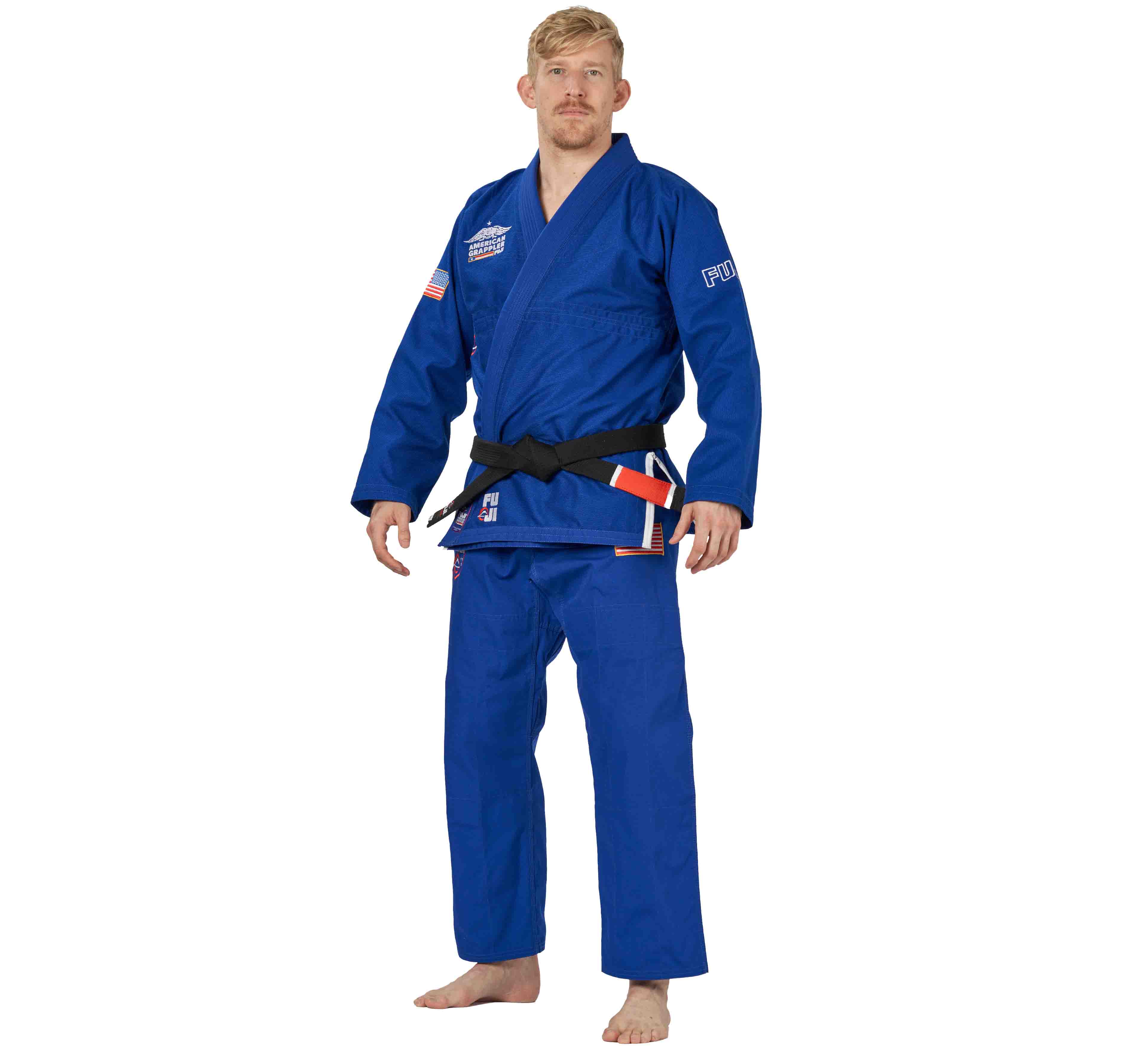 Suparaito BJJ Gi American Grappler Blue、mySite、gigharbornorthrealestate