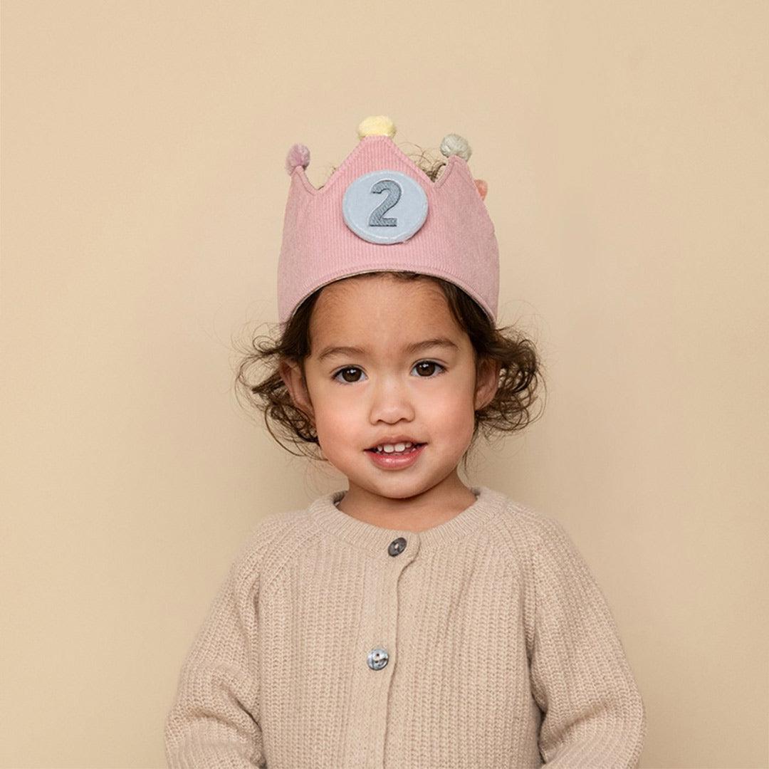  Little Dutch Birthday Crown With Numbers - Pink、mySite、merchandisen