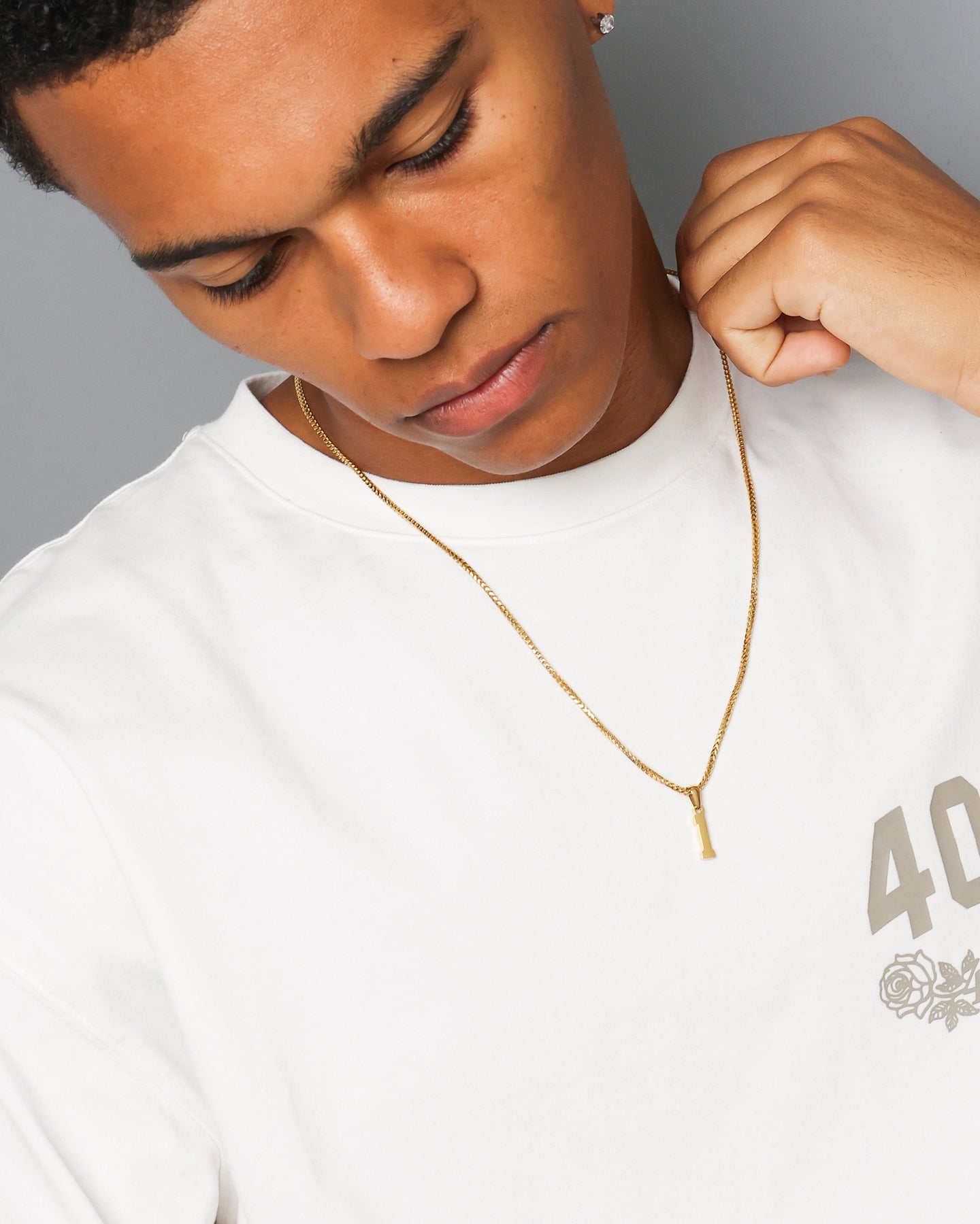 NXS College Number Pendant Gold、mySite、zt4zffjzw