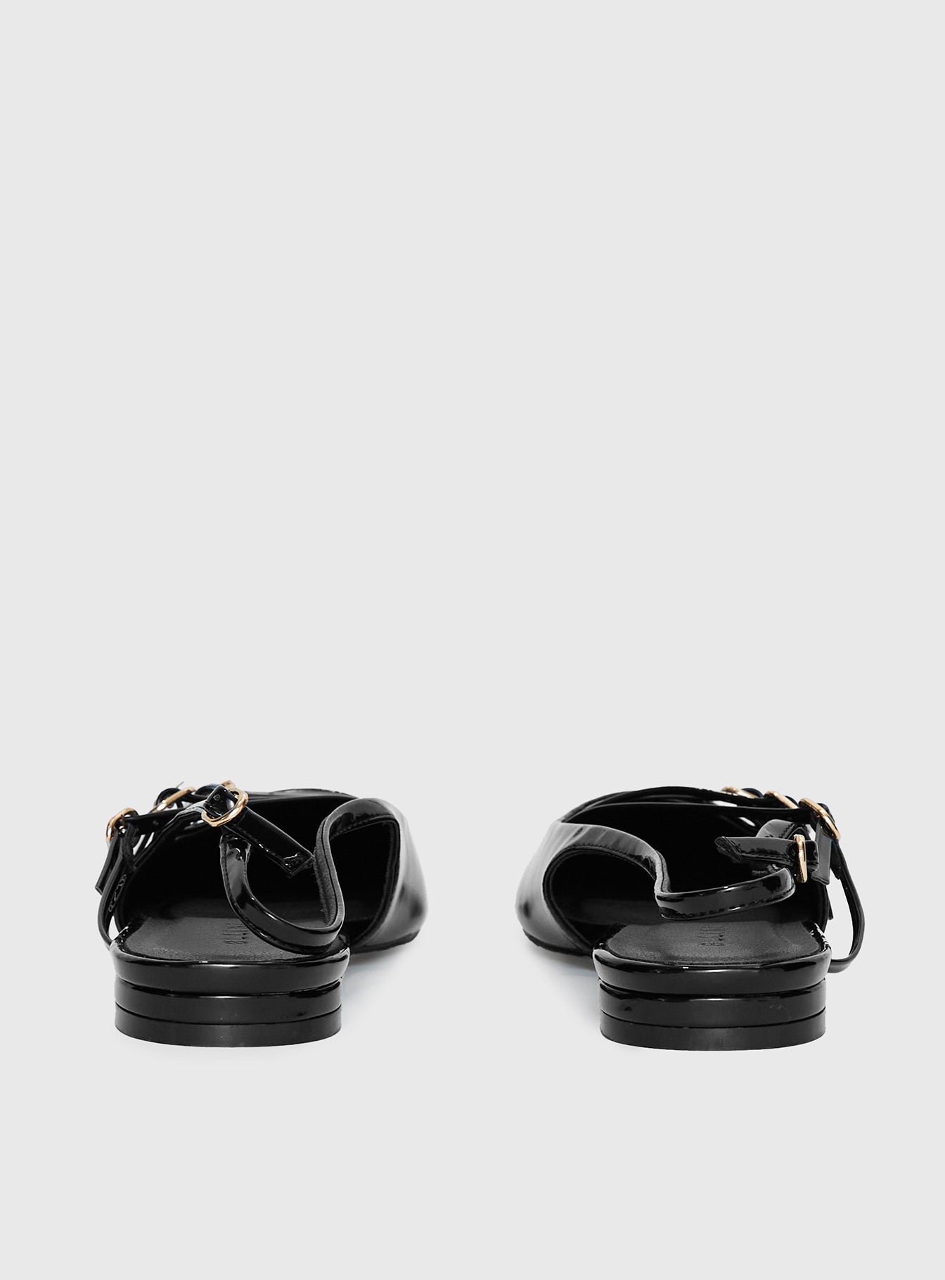 Billini Hettie Pointed Toe Flats Black Patent、mySite、solidvoid