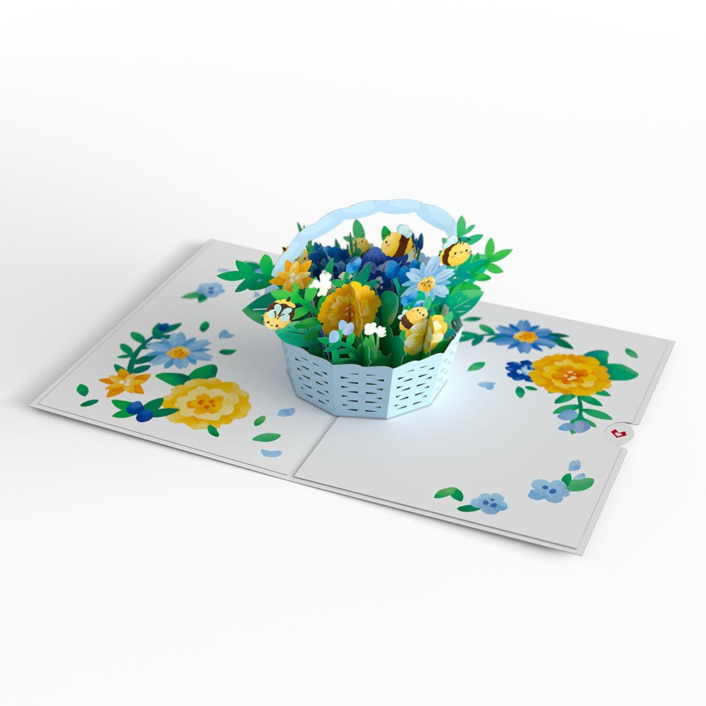 Beelieve Bee-utiful Flower Patch Pop-Up Card、mySite、solidvoid