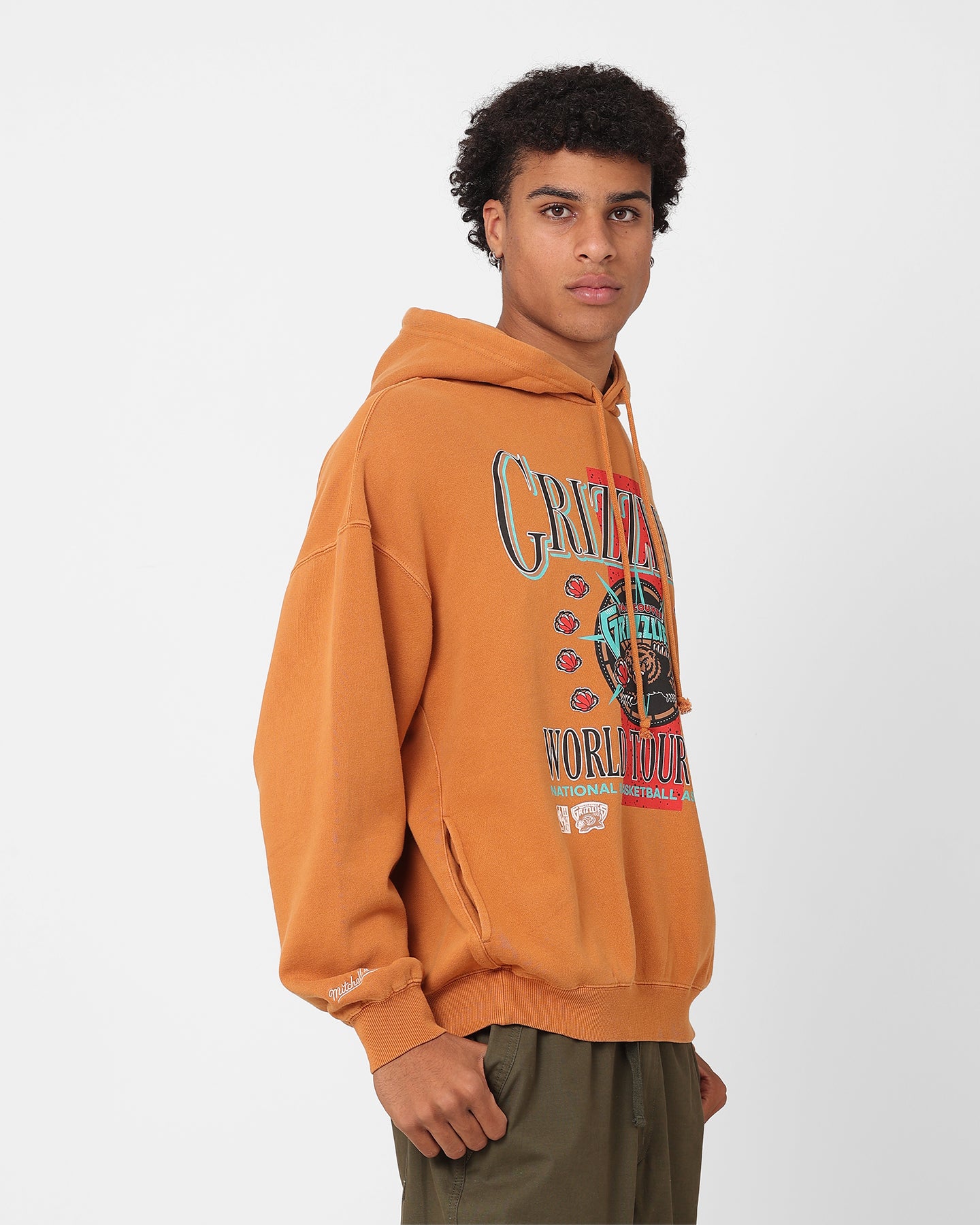 Mitchell & Ness Vancouver Grizzlies Tour Hoodie Bronze、mySite、zt4zffjzw