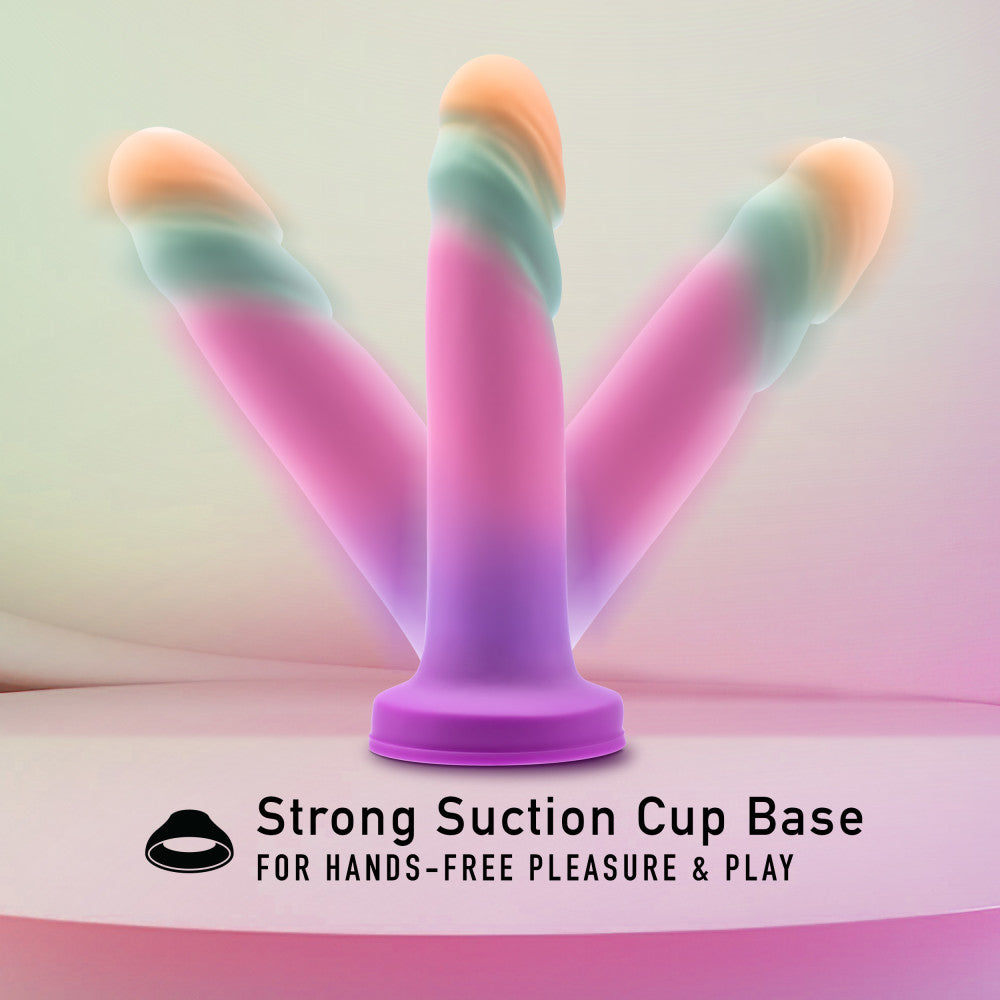 Avant By Blush® | Sunrise Gaze Artisan 7.5 Inch Dildo – Crafted With Purio® Liquid Silicone Wrapped In UltraSilk® – Sherbet、mySite、bottomscart