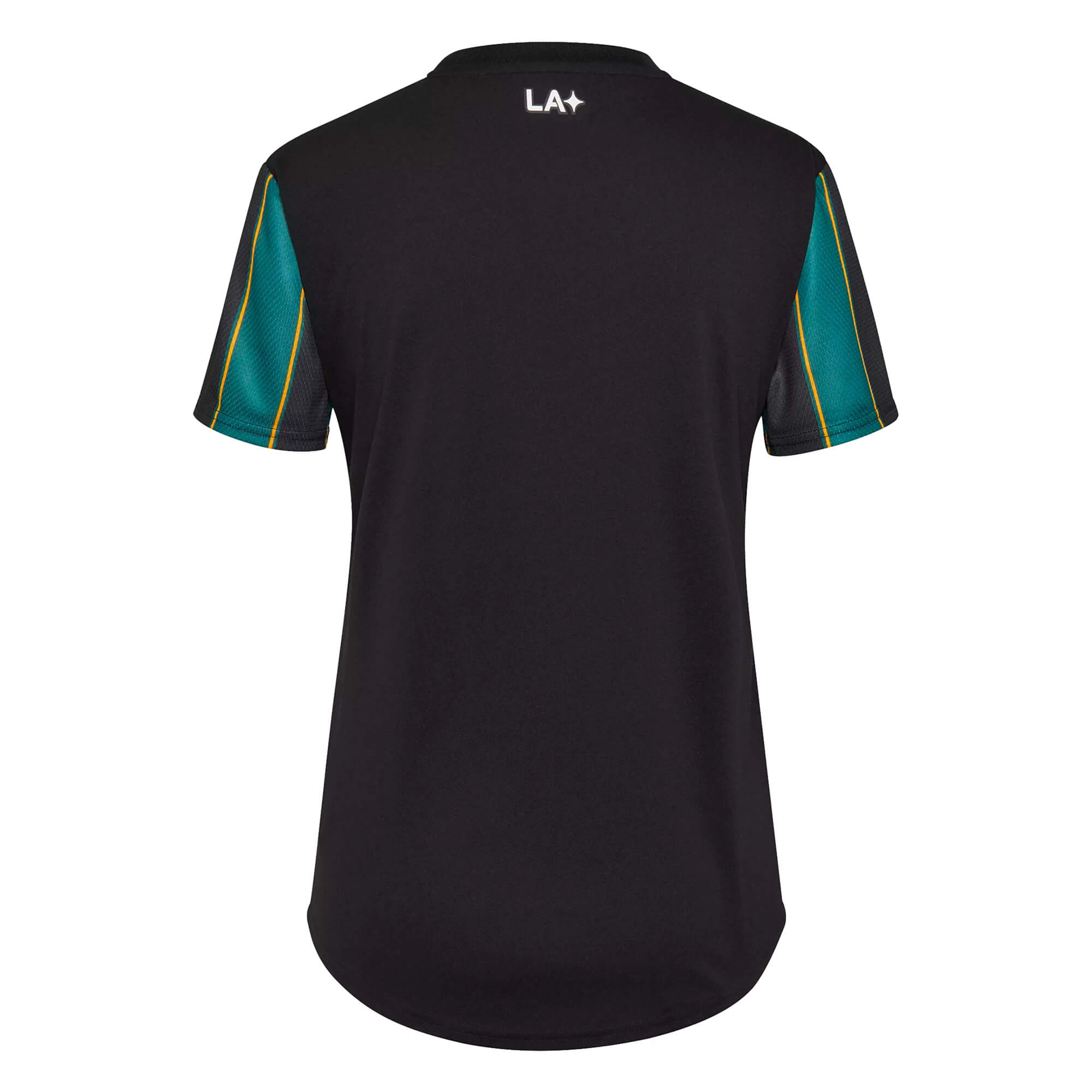 adidas Women's LA Galaxy 2021/22 Away Jersey Black/Tech Green、mySite、noshort