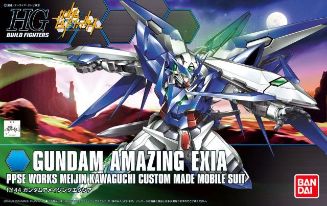 Mobile Suit Gundam HGBF Gundam Amazing Exia、mySite、hgirdovlk